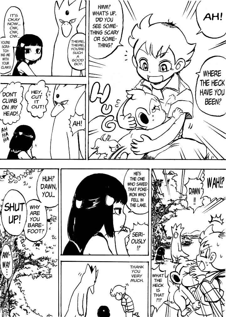 Page 4 Chapter 2 Pokémon Diamond and Pearl Comic (Doujinshi)