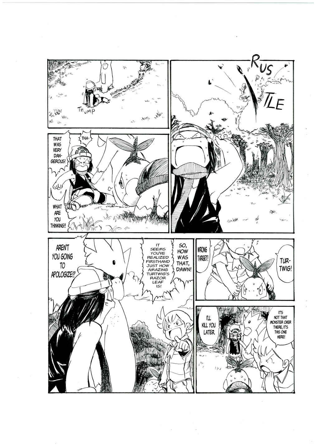 Page 13 Chapter 3 Pokémon Diamond and Pearl Comic (Doujinshi)