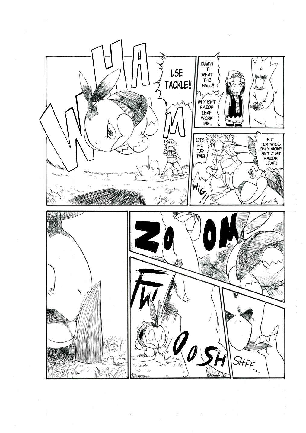 Page 17 Chapter 3 Pokémon Diamond and Pearl Comic (Doujinshi)