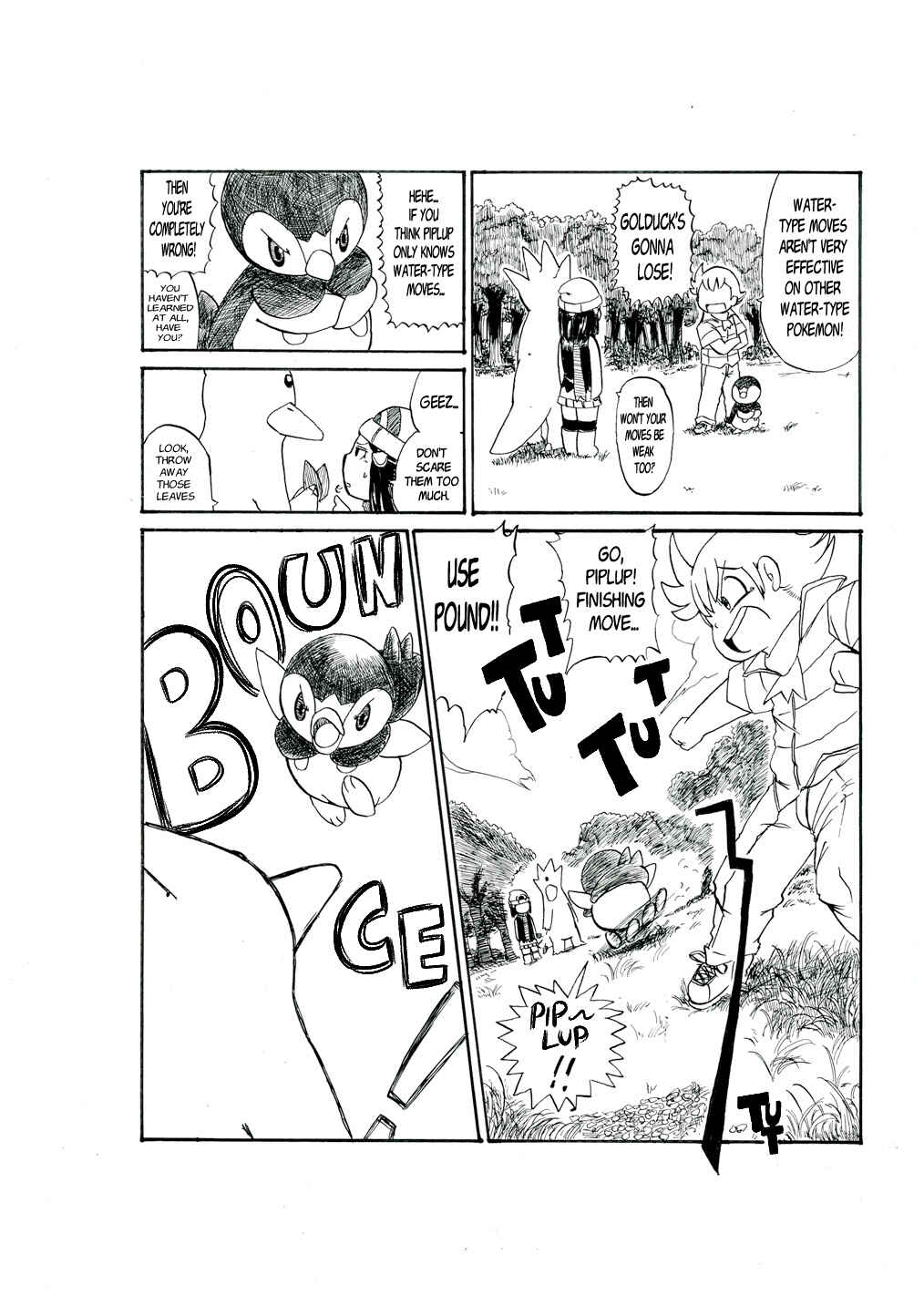Page 19 Chapter 3 Pokémon Diamond and Pearl Comic (Doujinshi)
