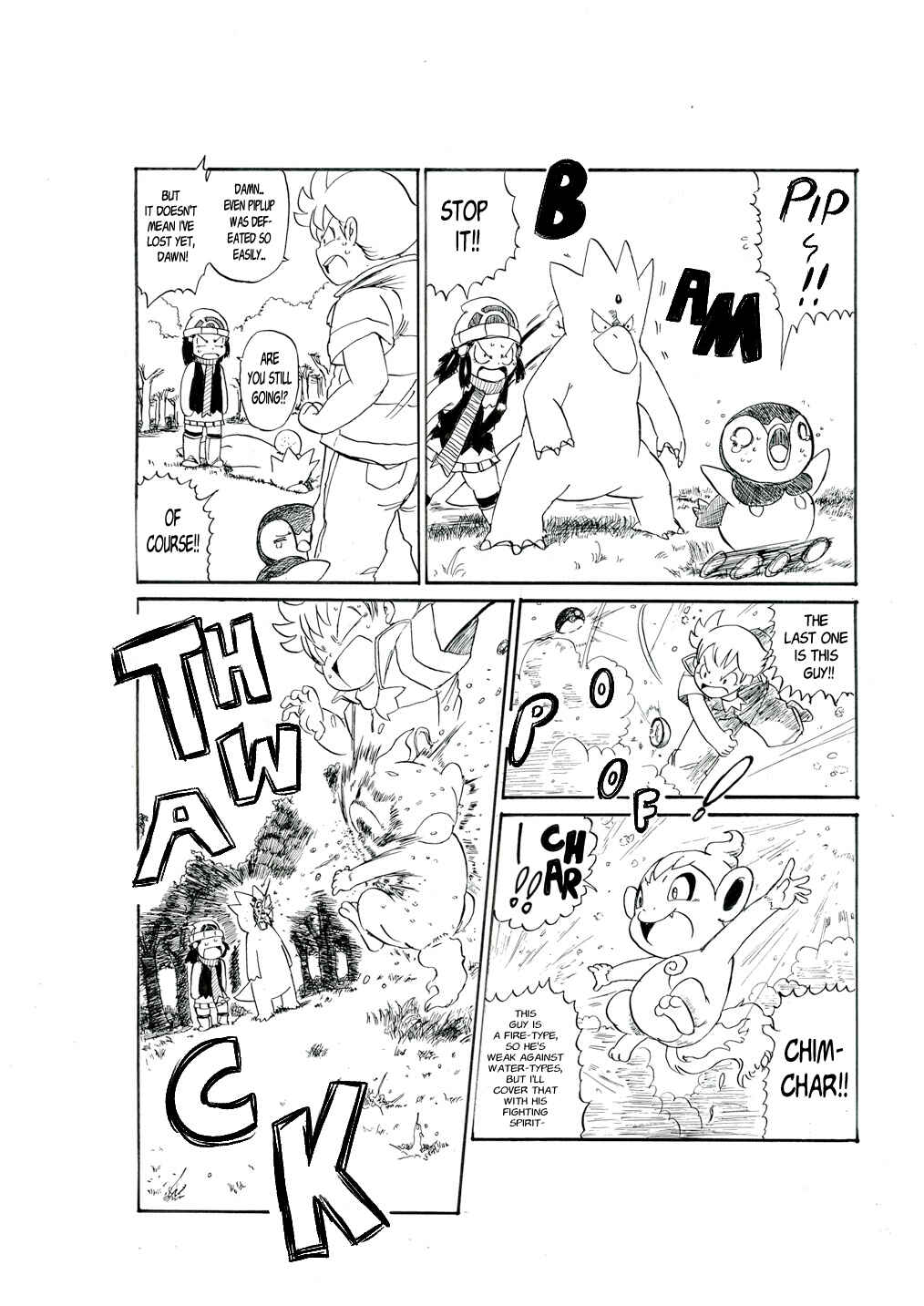 Page 21 Chapter 3 Pokémon Diamond and Pearl Comic (Doujinshi)