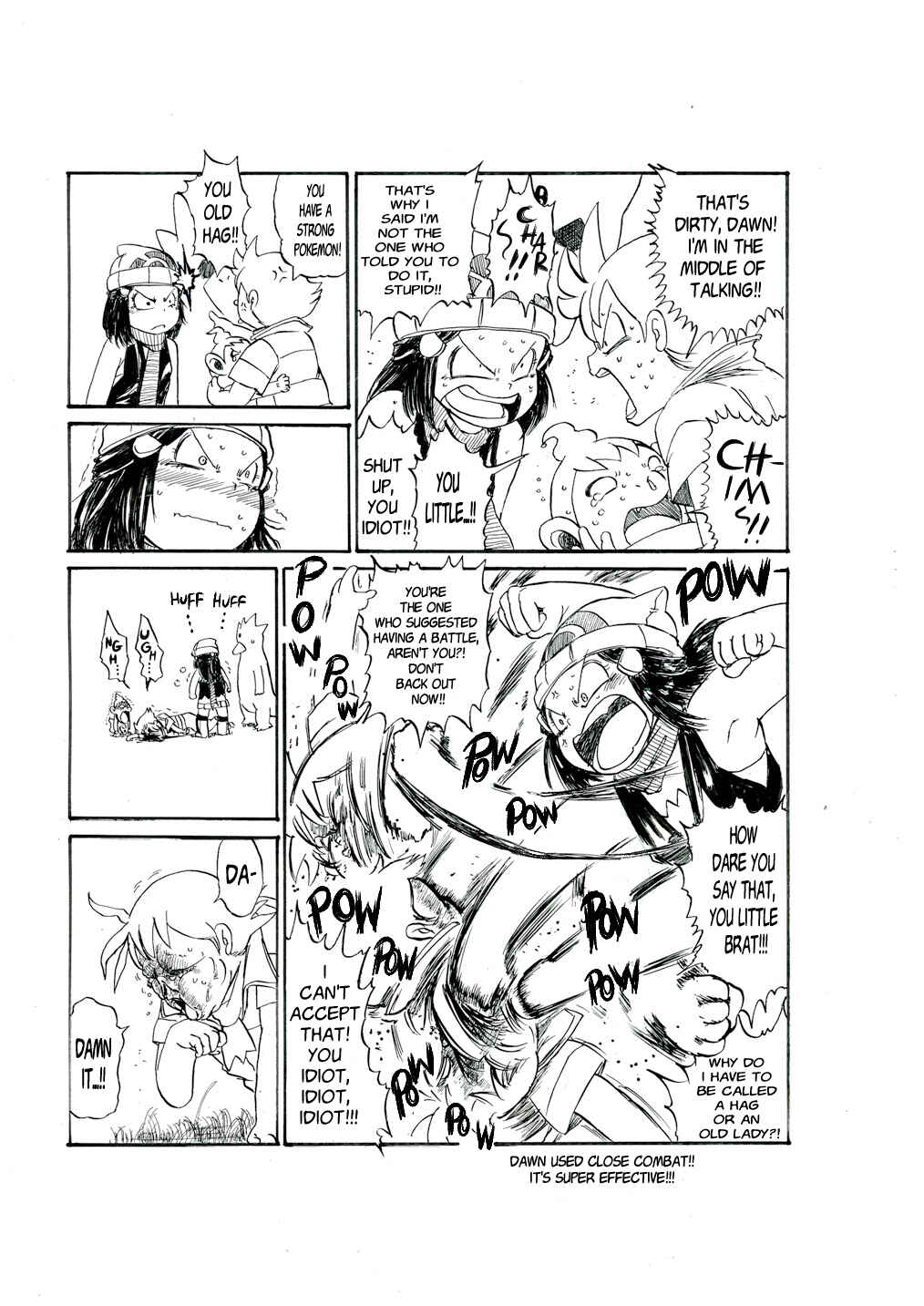 Page 22 Chapter 3 Pokémon Diamond and Pearl Comic (Doujinshi)