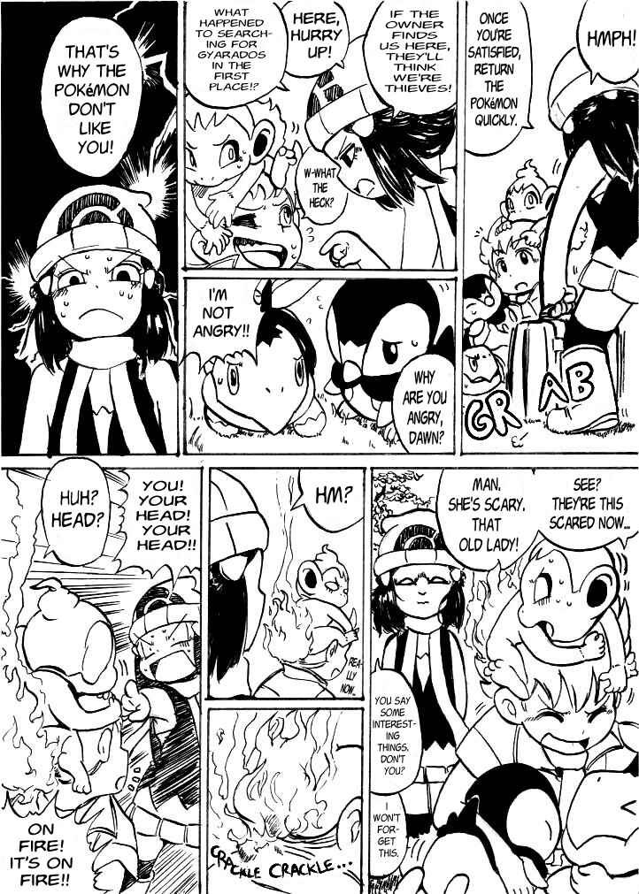 Page 14 Chapter 1 Pokémon Diamond and Pearl Comic (Doujinshi)