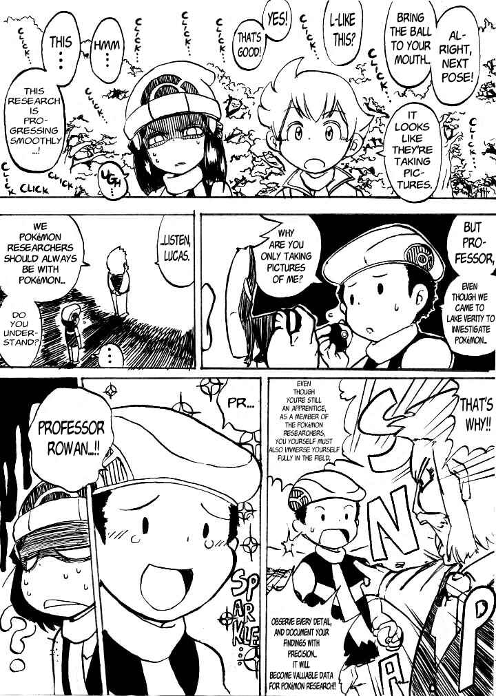 Page 8 Chapter 1 Pokémon Diamond and Pearl Comic (Doujinshi)