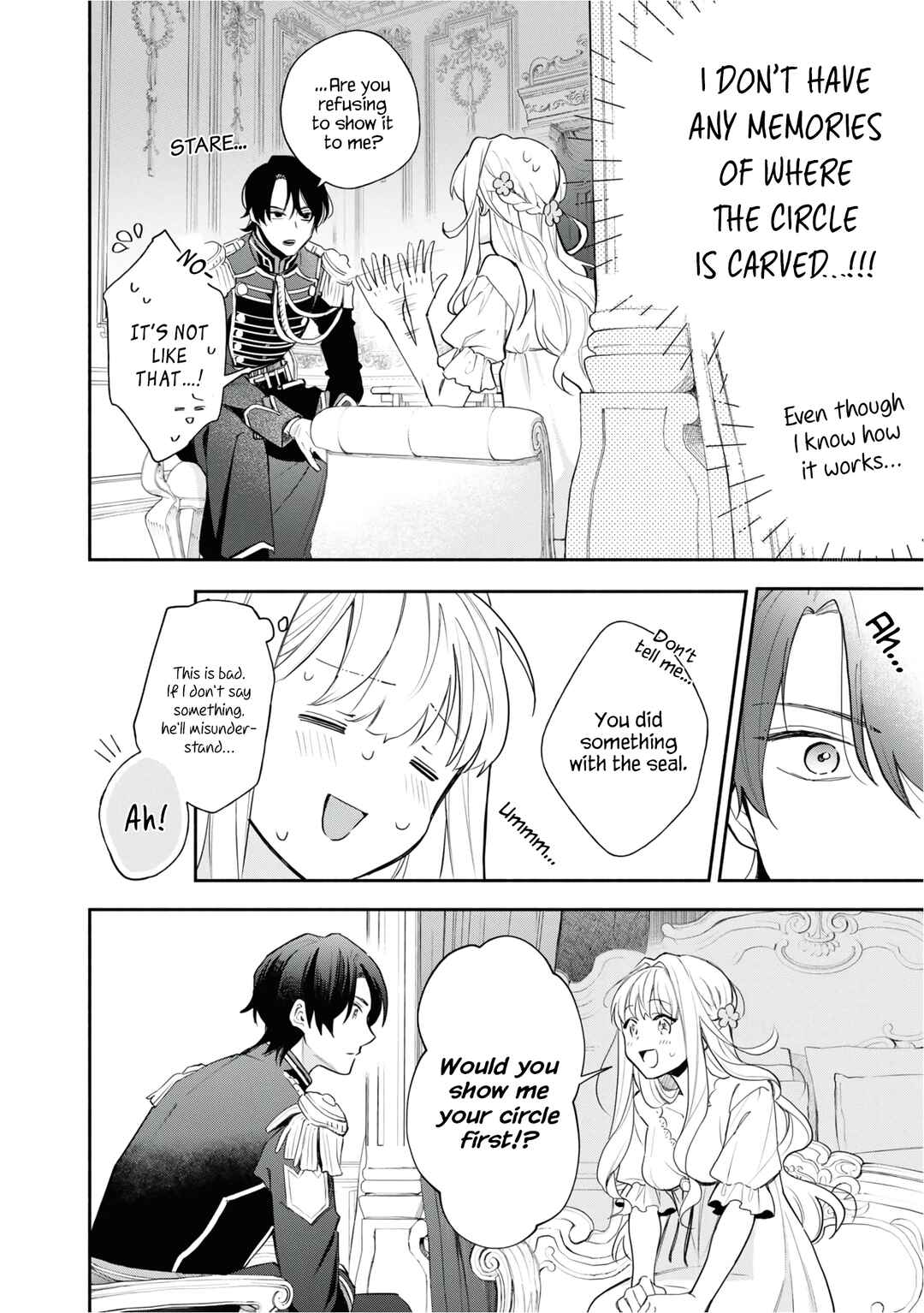 Page 6 Chapter 3 Akugyaku Seijo desu ga, Aisuru Danna-sama no Oyaku ni Tachitai desu. (To wa Ie, Kirawarete Iru no desu ga)