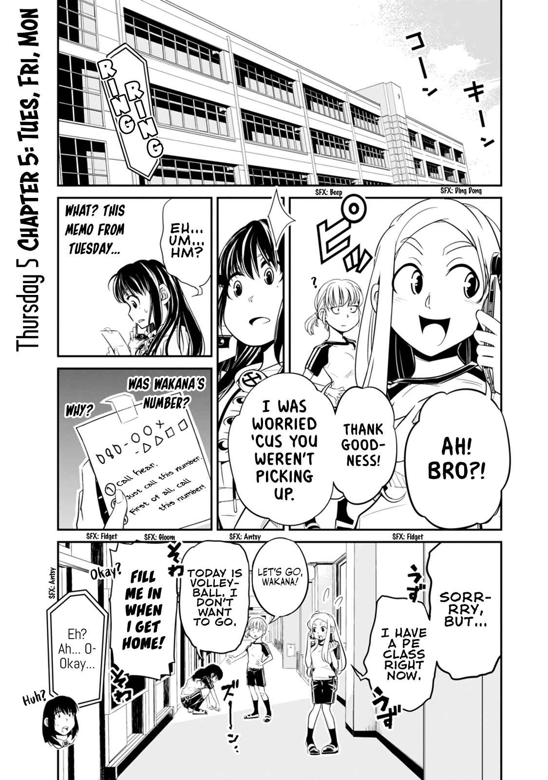 Page 1 Chapter 5 Seven Day Alternating Personality Syndrome