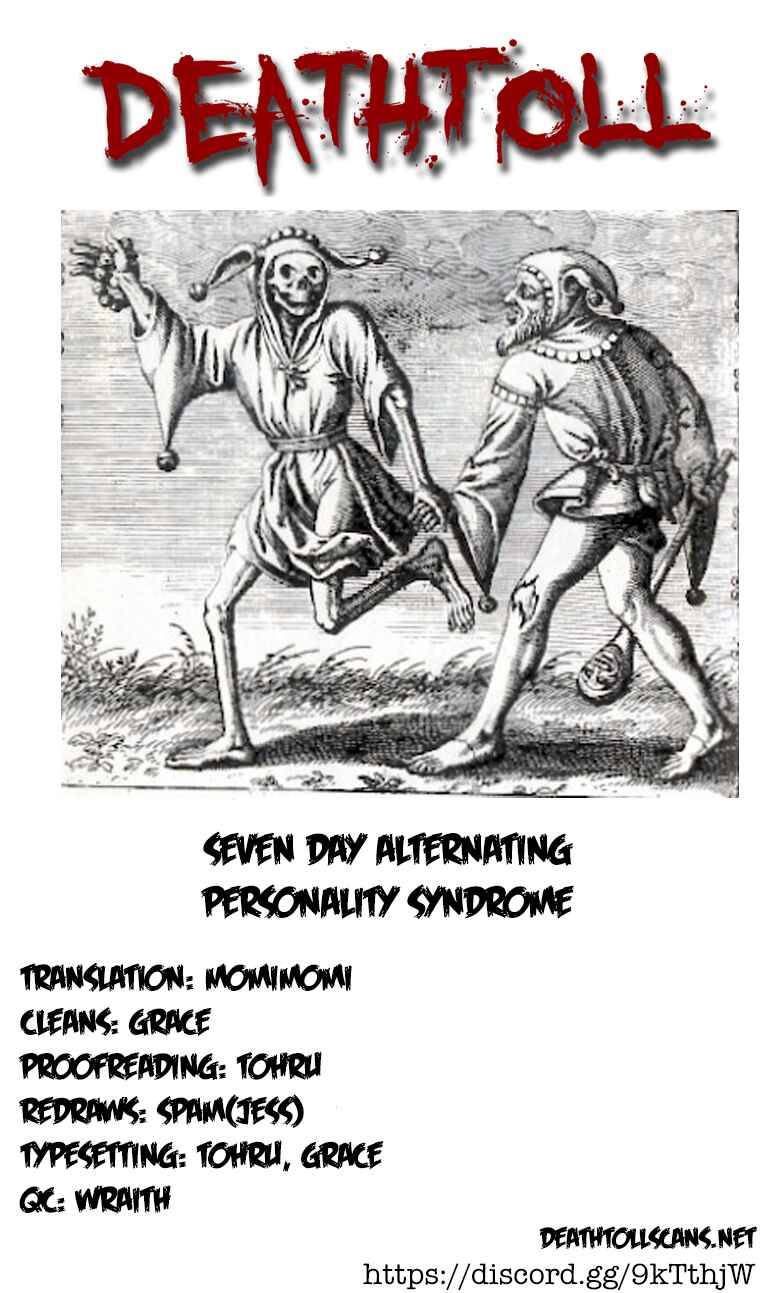 Page 28 Chapter 3 Seven Day Alternating Personality Syndrome