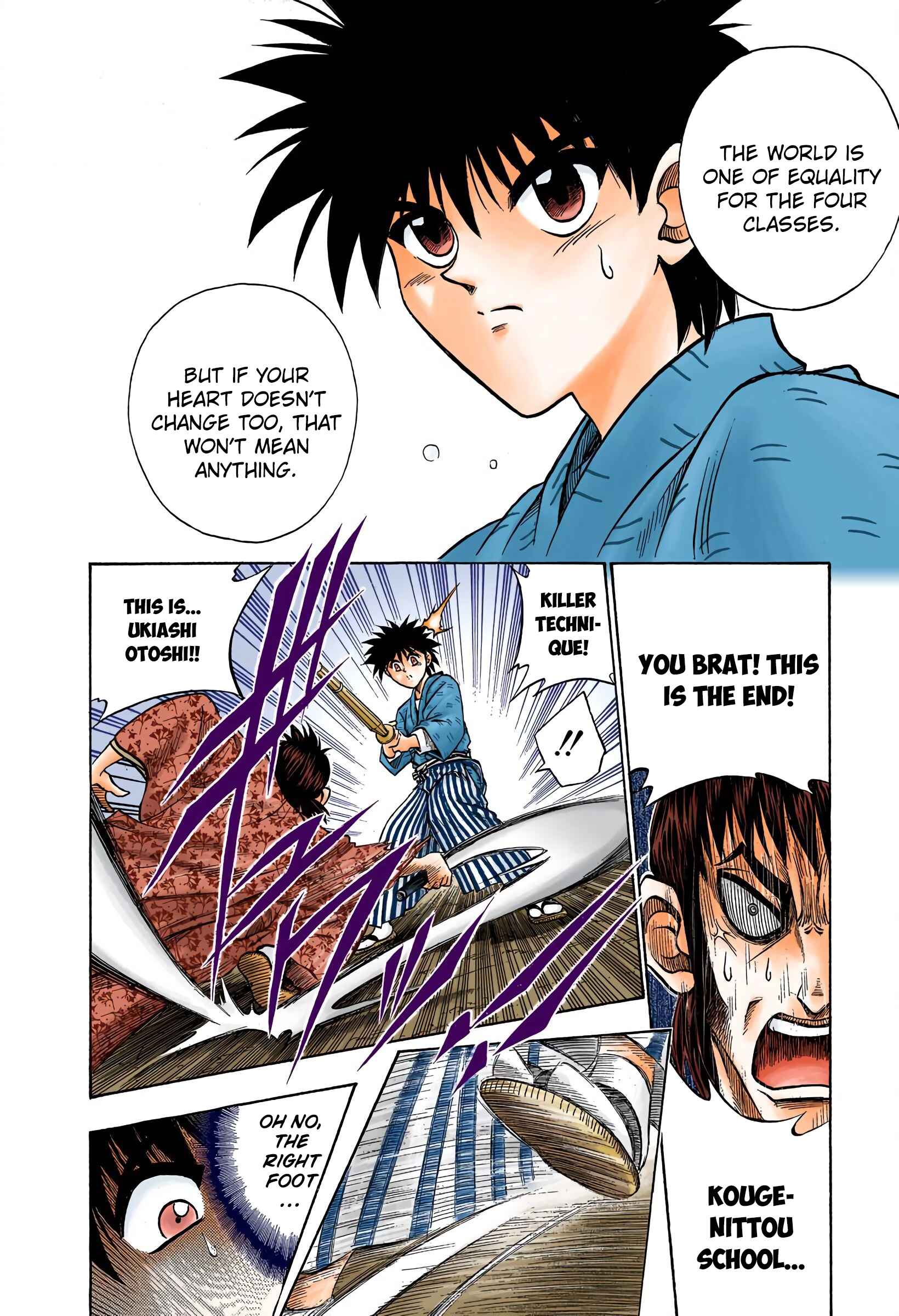 Page 14 Chapter 33 Rurouni Kenshin (Official Colored)
