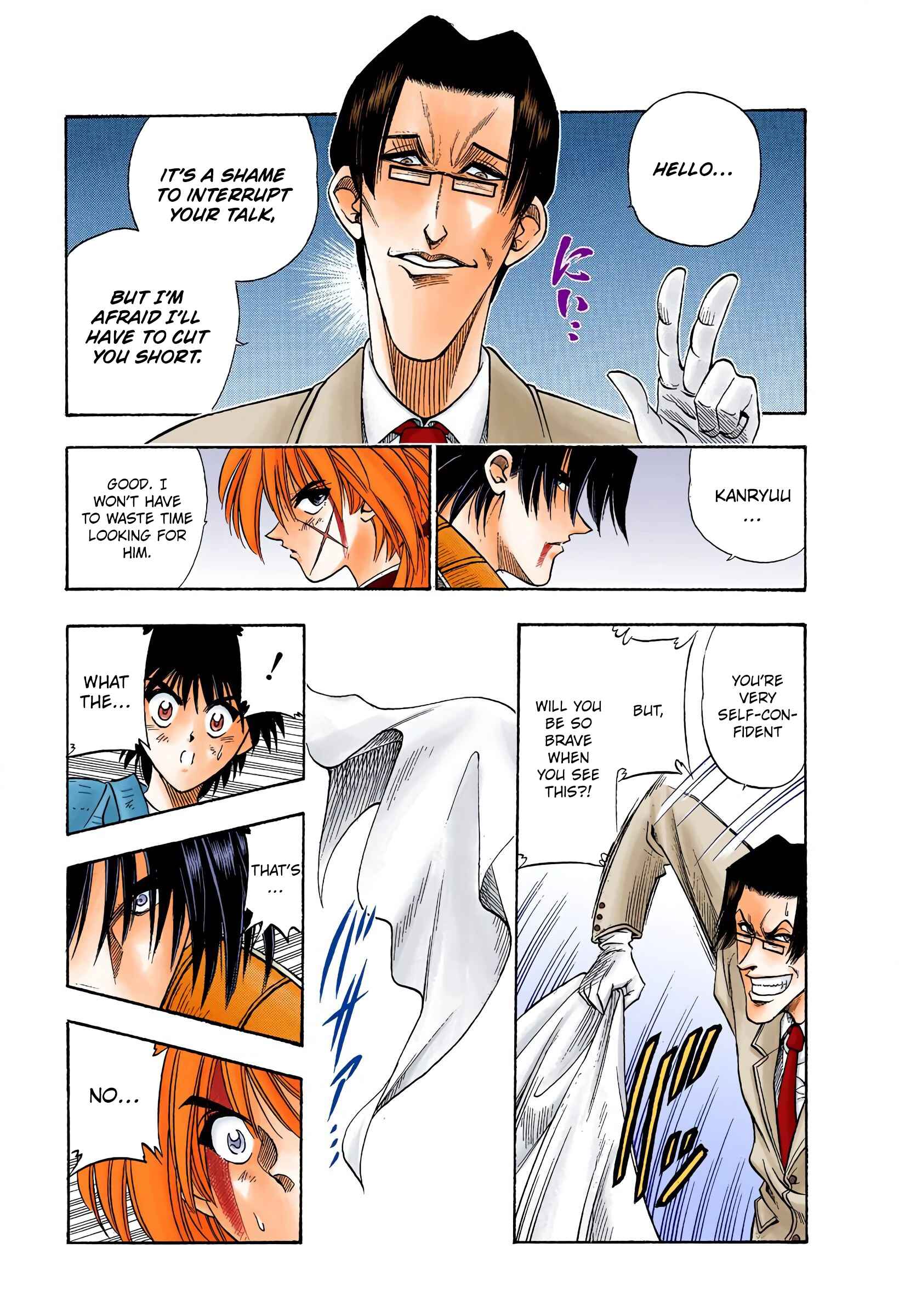 Page 12 Chapter 28 Rurouni Kenshin (Official Colored)