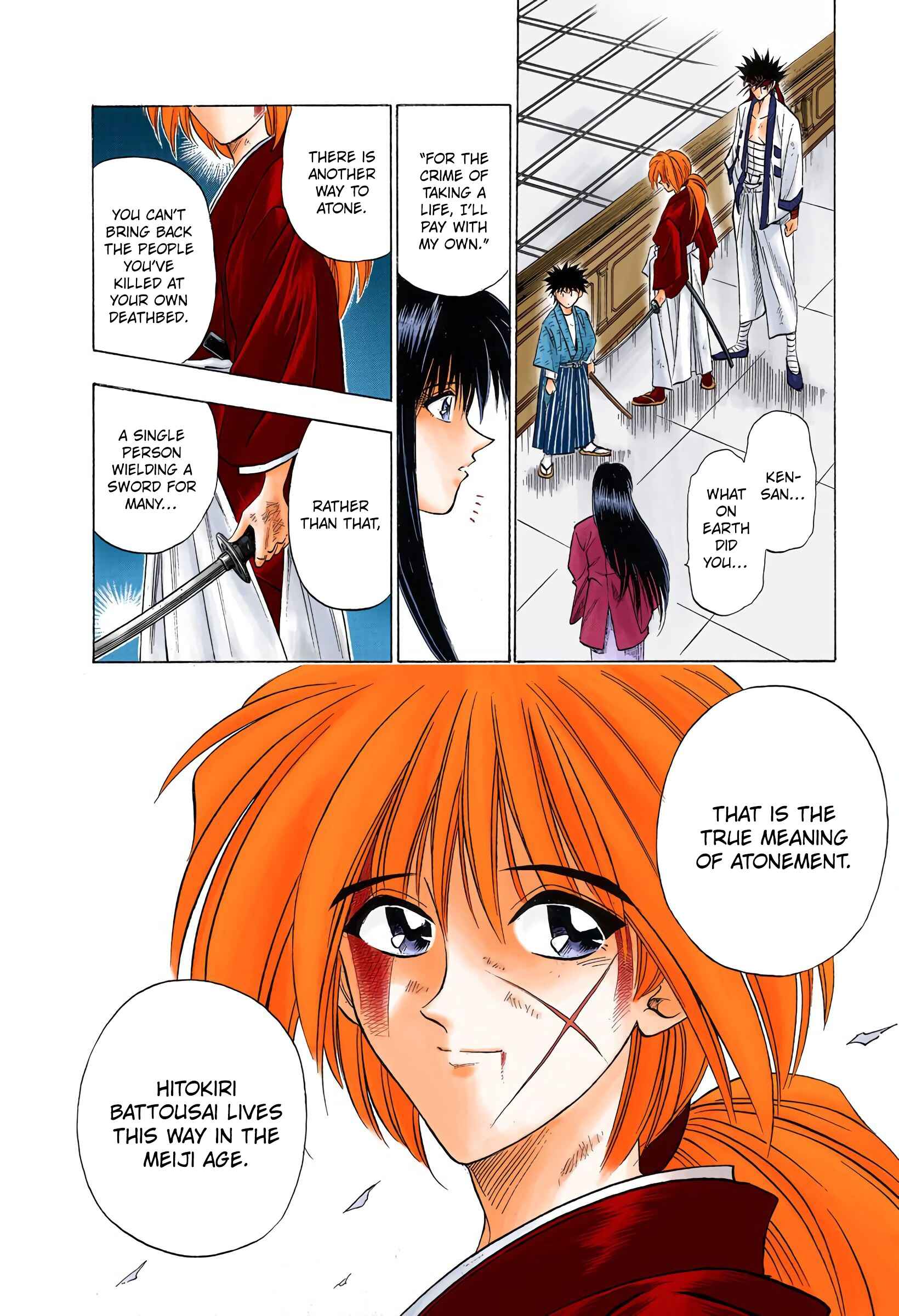 Page 18 Chapter 29 Rurouni Kenshin (Official Colored)