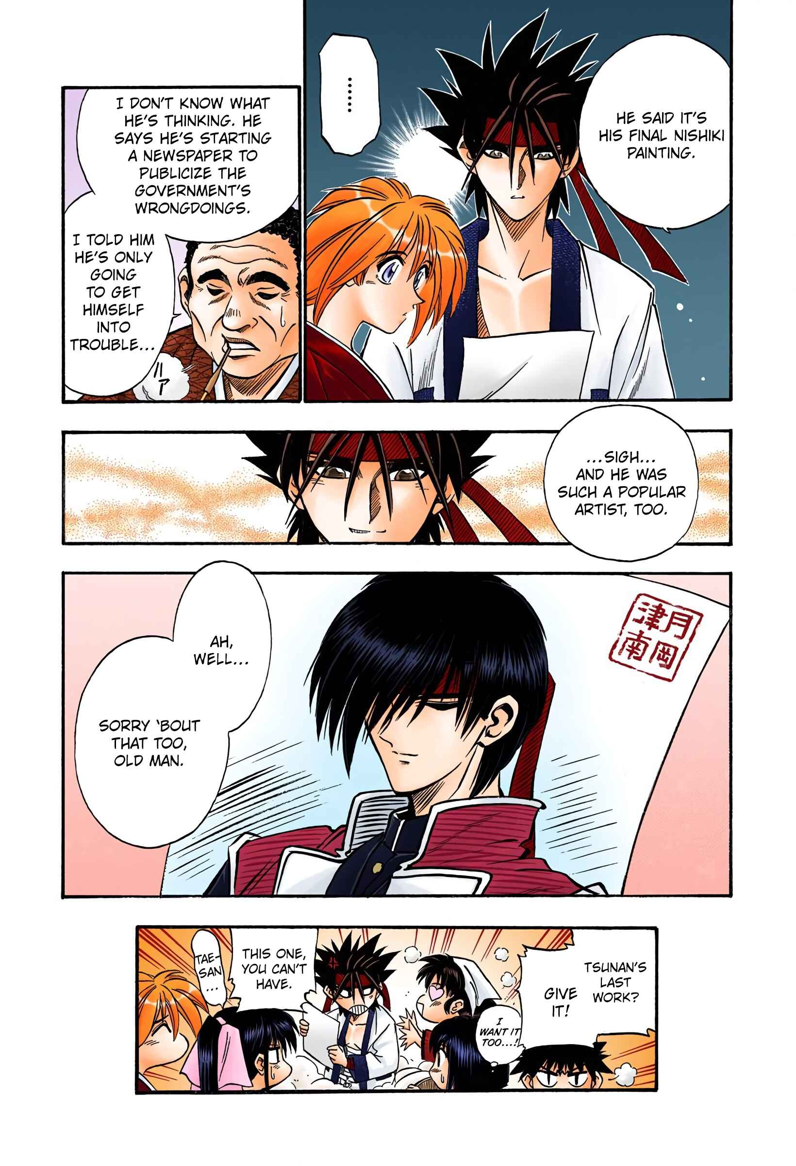 Page 19 Chapter 47 Rurouni Kenshin (Official Colored)