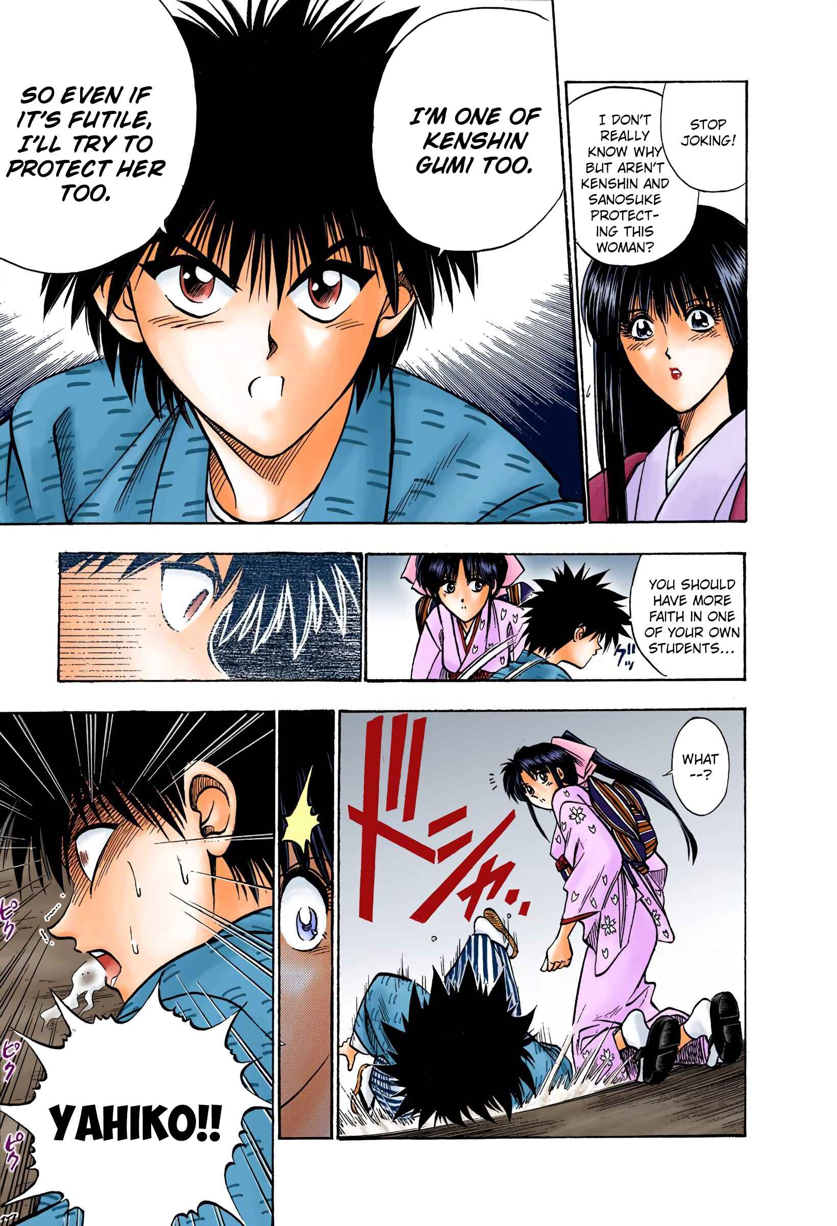 Page 15 Chapter 18 Rurouni Kenshin (Official Colored)