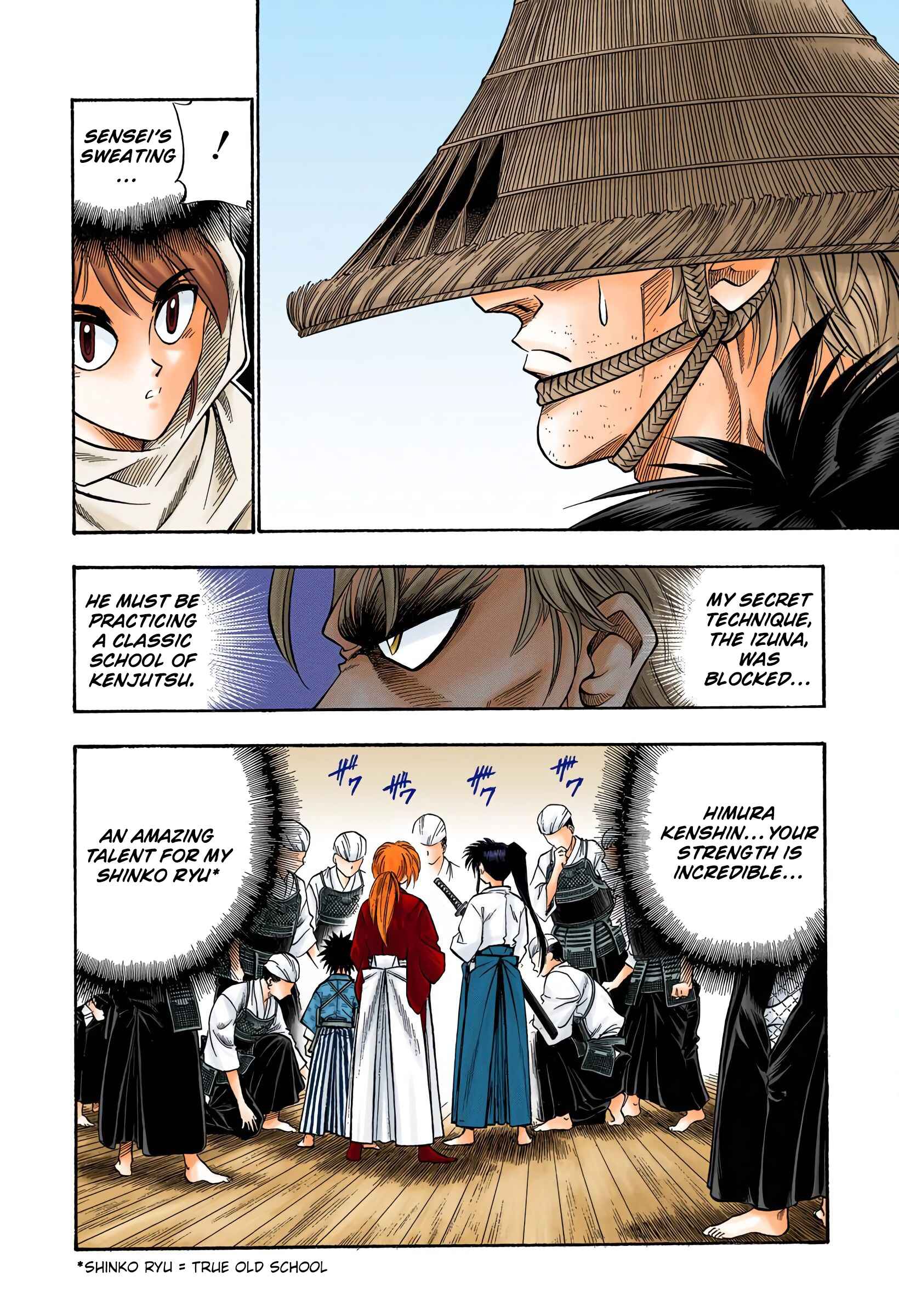 Page 18 Chapter 36 Rurouni Kenshin (Official Colored)