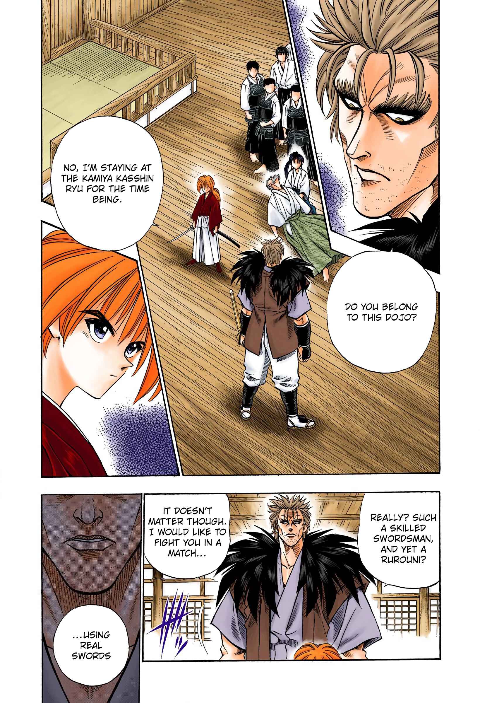 Page 2 Chapter 36 Rurouni Kenshin (Official Colored)