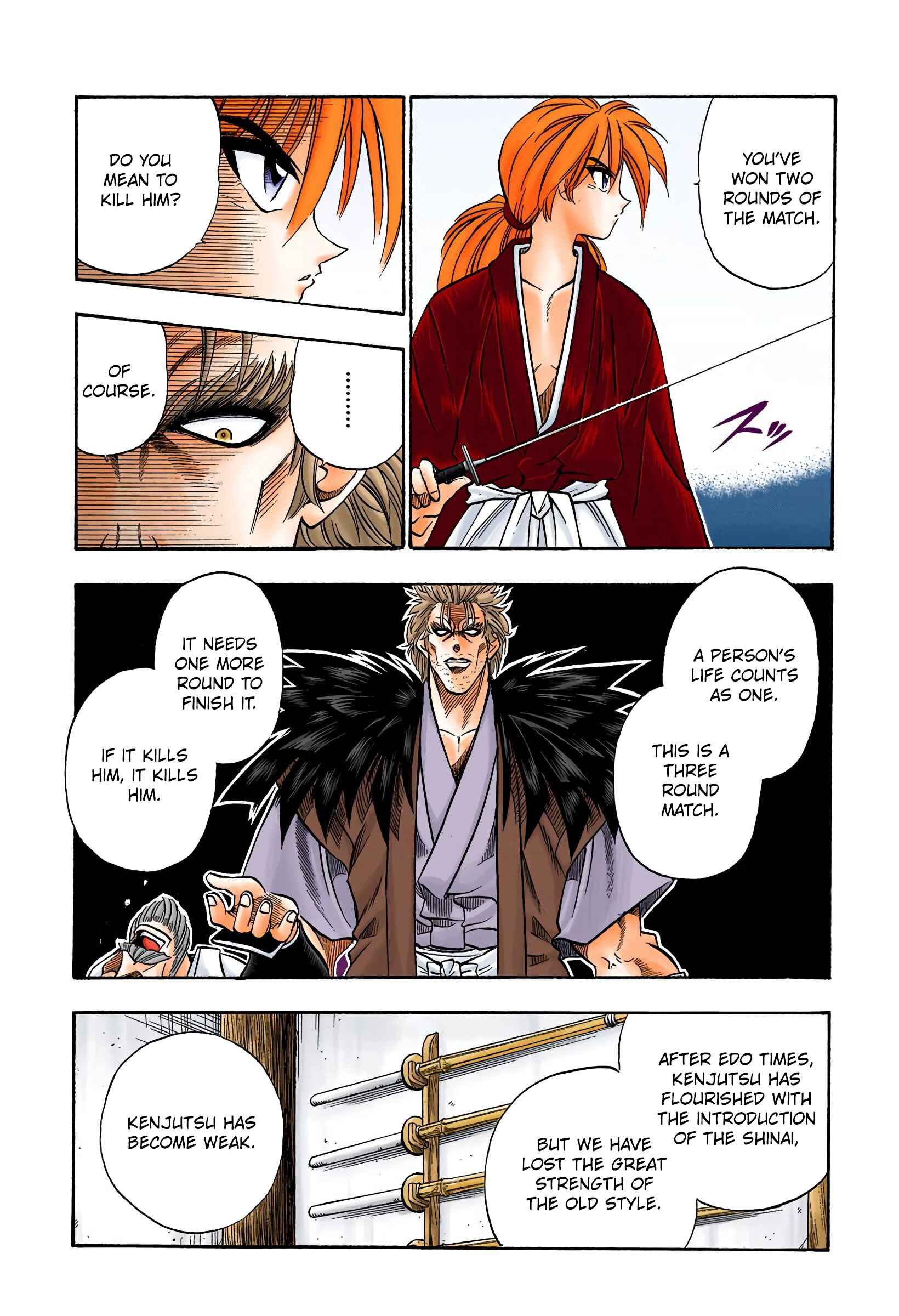 Page 18 Chapter 35 Rurouni Kenshin (Official Colored)