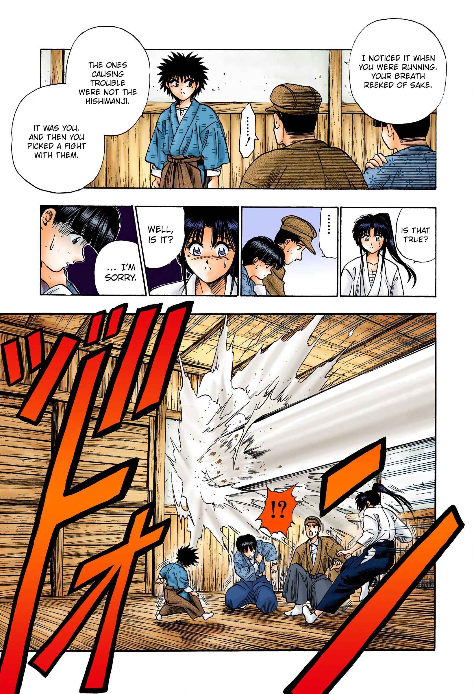 Page 10 Chapter 4 Rurouni Kenshin (Official Colored)