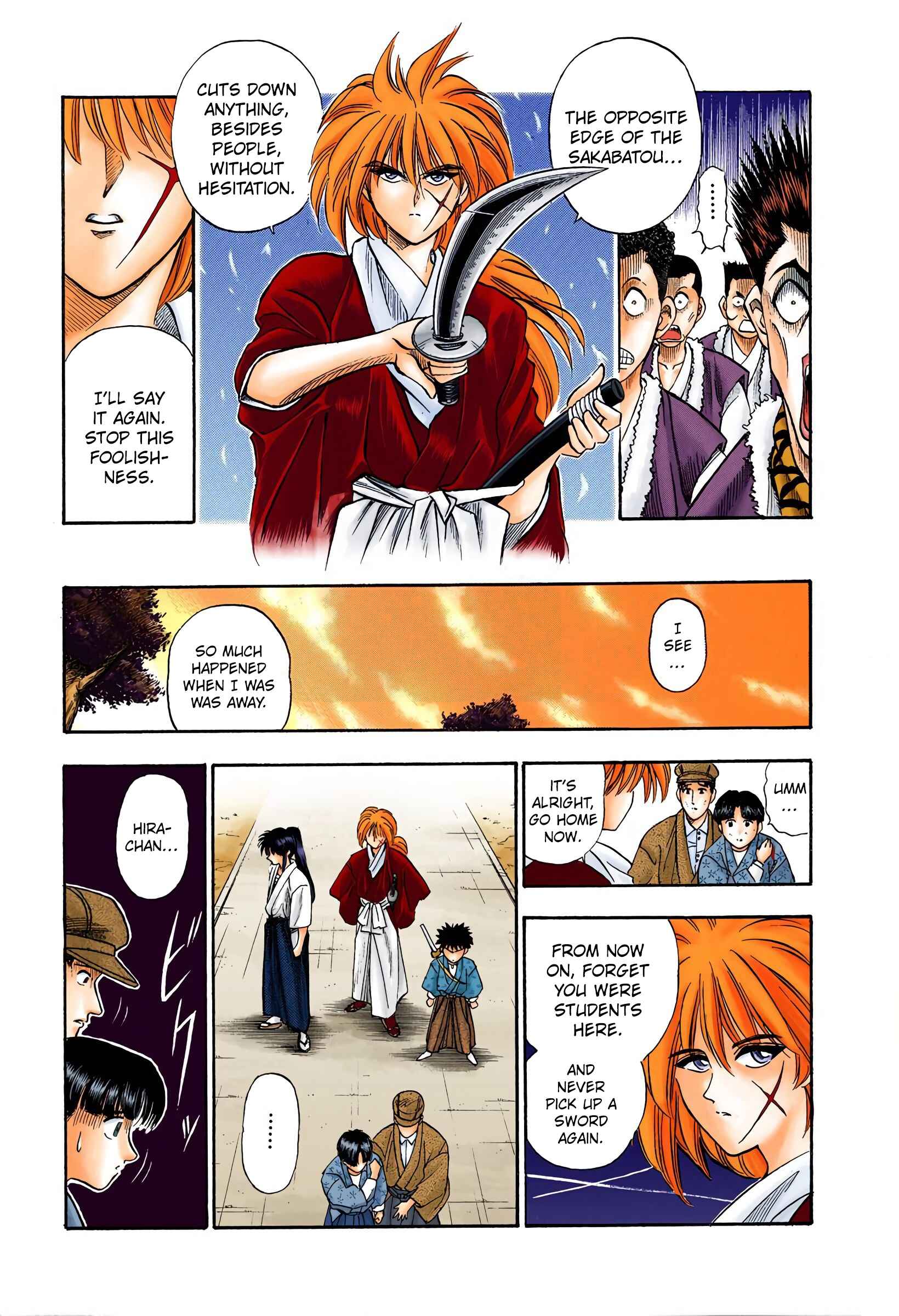Page 18 Chapter 4 Rurouni Kenshin (Official Colored)