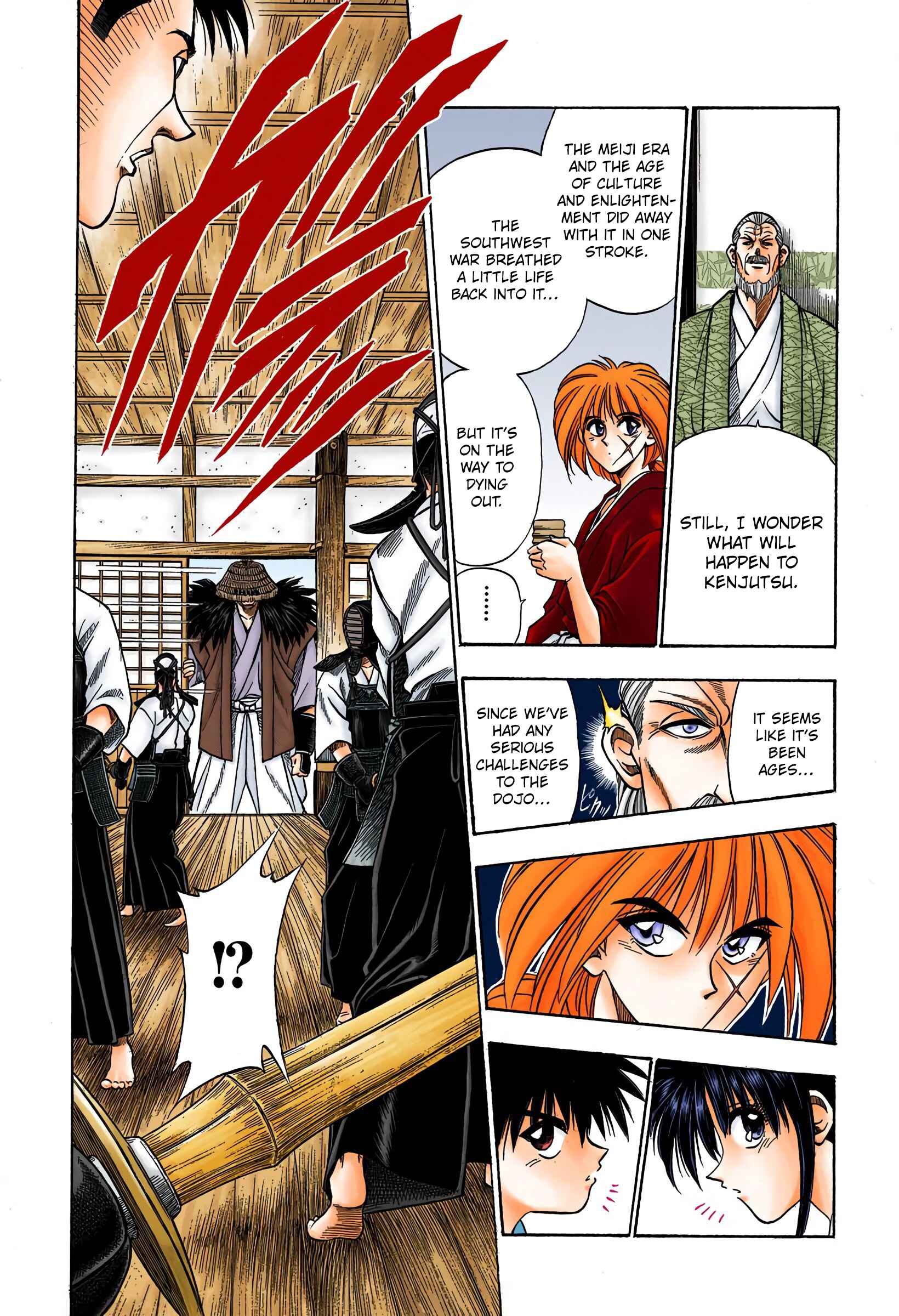 Page 16 Chapter 34 Rurouni Kenshin (Official Colored)