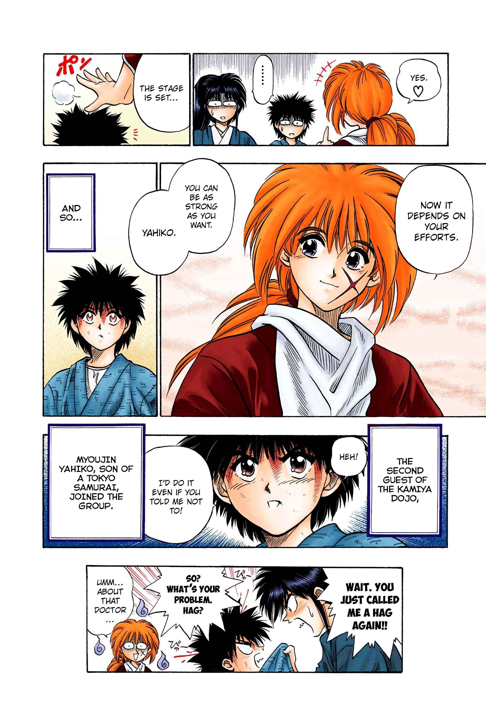 Page 22 Chapter 3 Rurouni Kenshin (Official Colored)