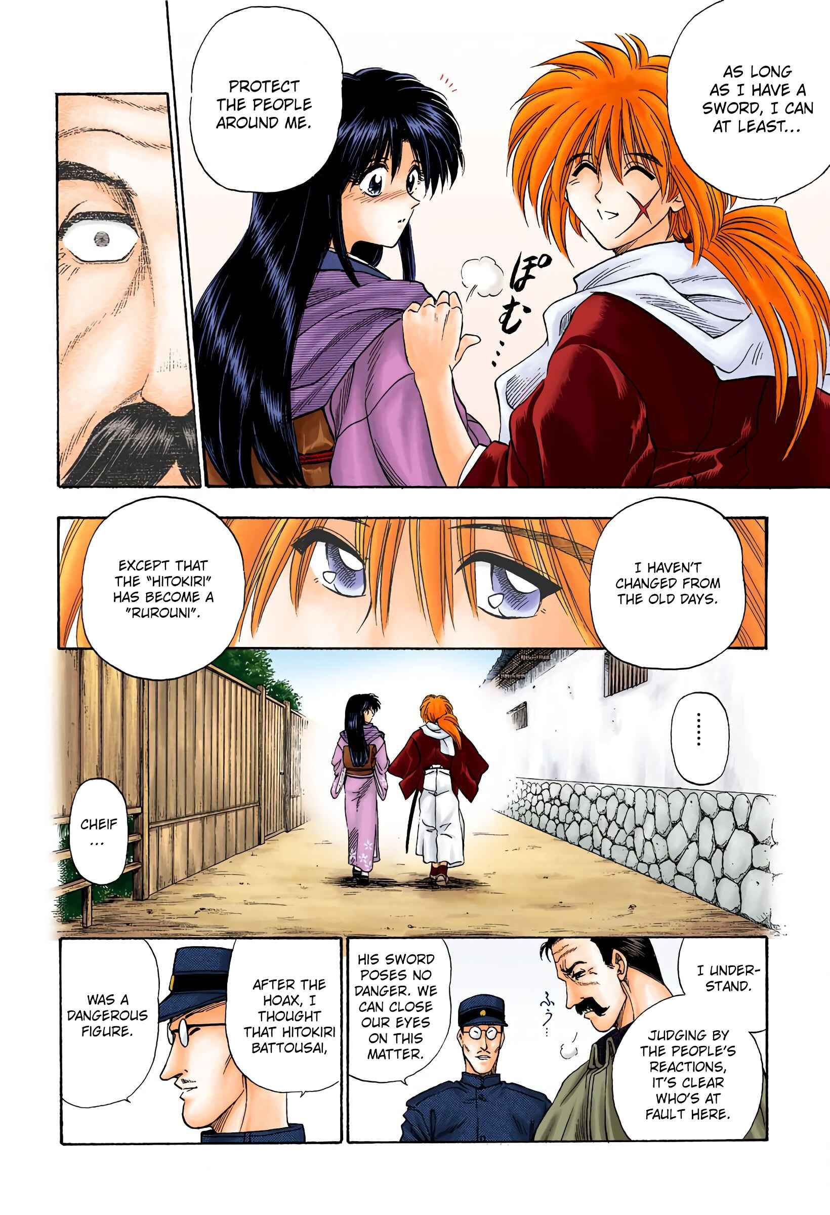 Page 22 Chapter 2 Rurouni Kenshin (Official Colored)