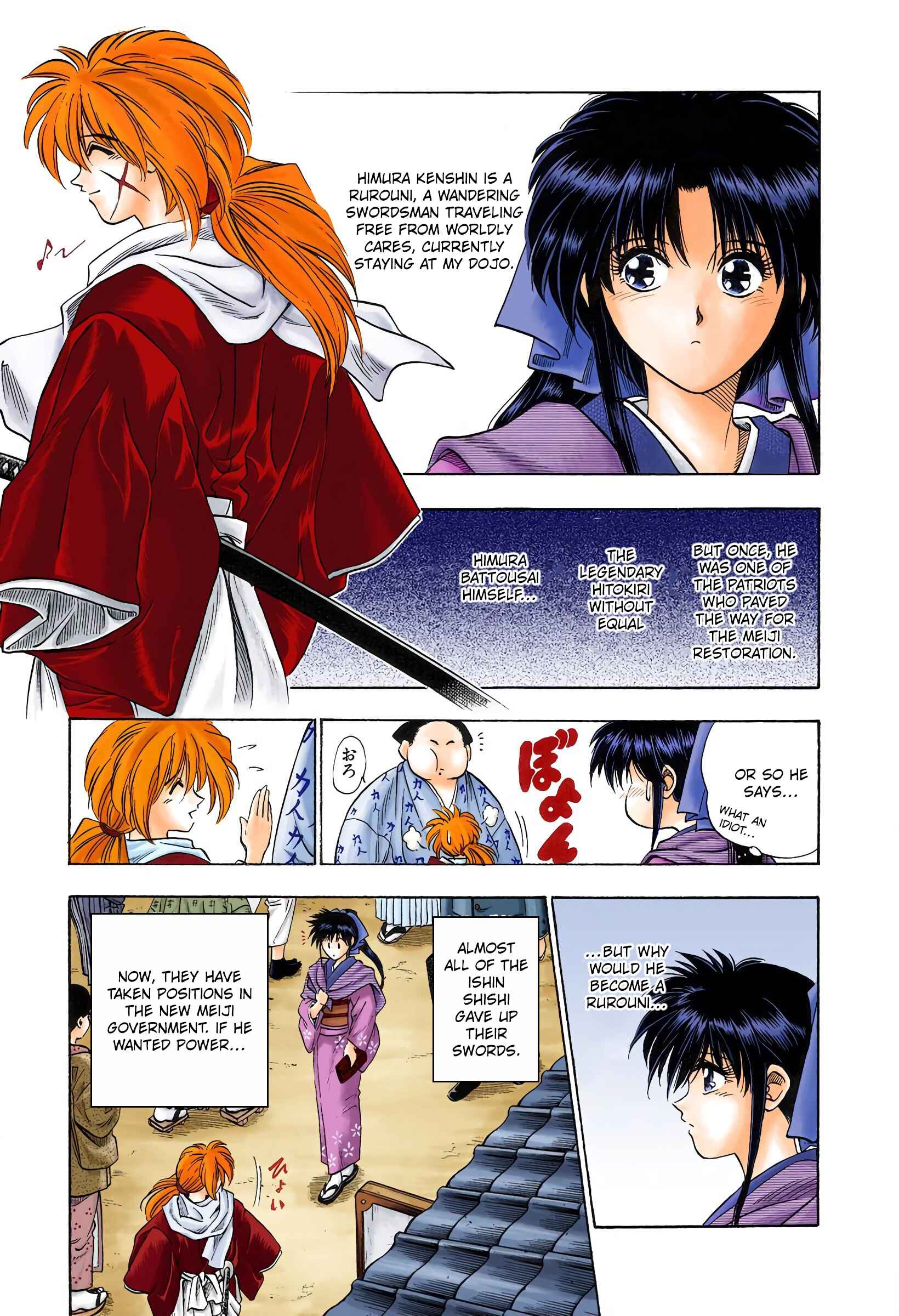 Page 3 Chapter 2 Rurouni Kenshin (Official Colored)