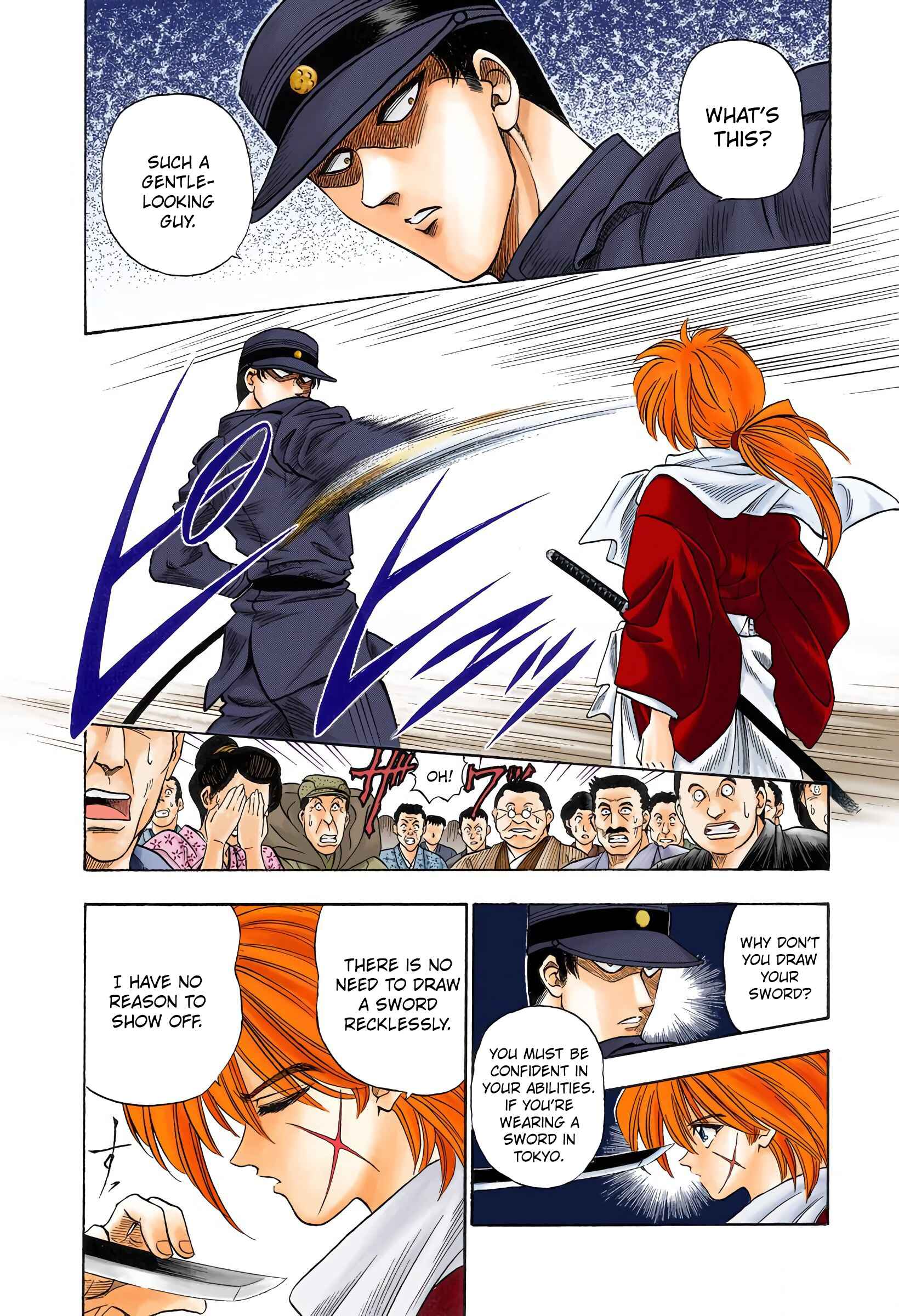 Page 8 Chapter 2 Rurouni Kenshin (Official Colored)
