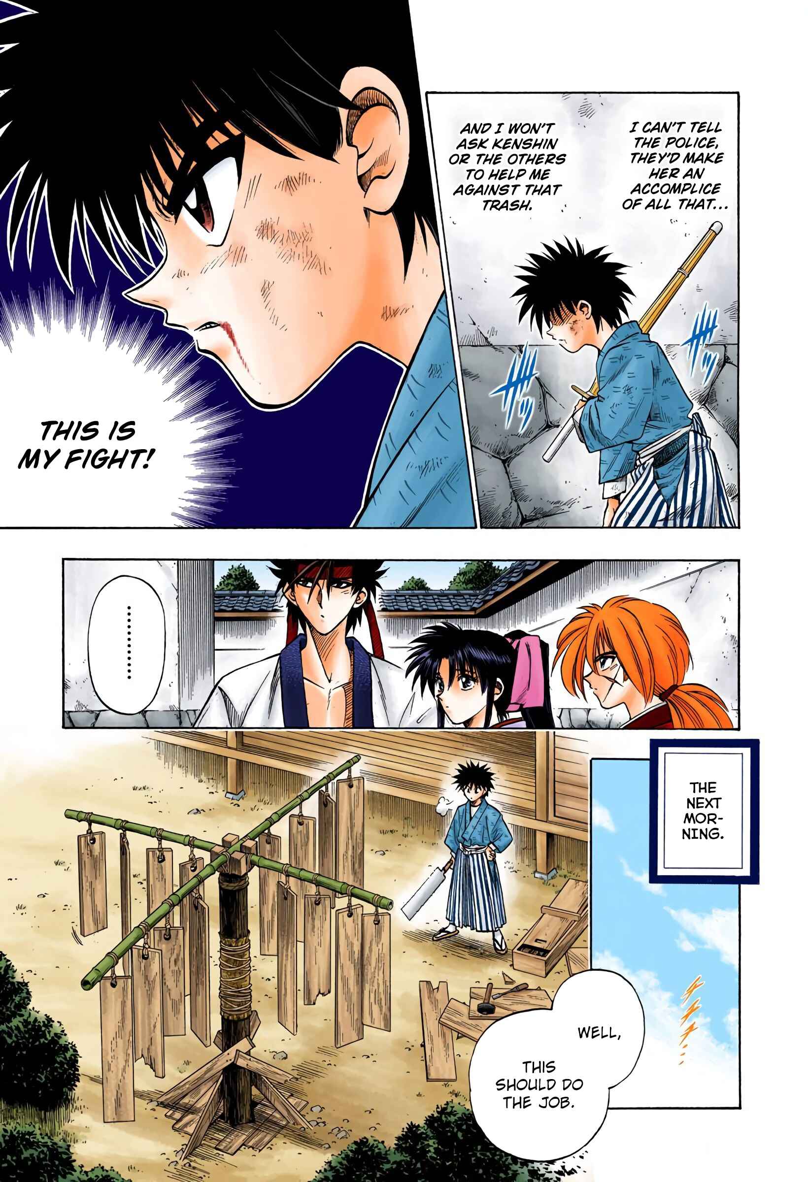 Page 13 Chapter 32 Rurouni Kenshin (Official Colored)