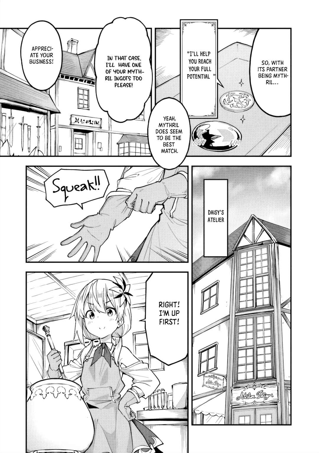 Page 13 Chapter 24 Outo no Hazure no Renkinjutsushi ~Hazure Shokugyou Datta node, Nonbiri Omise Keiei Shimasu~