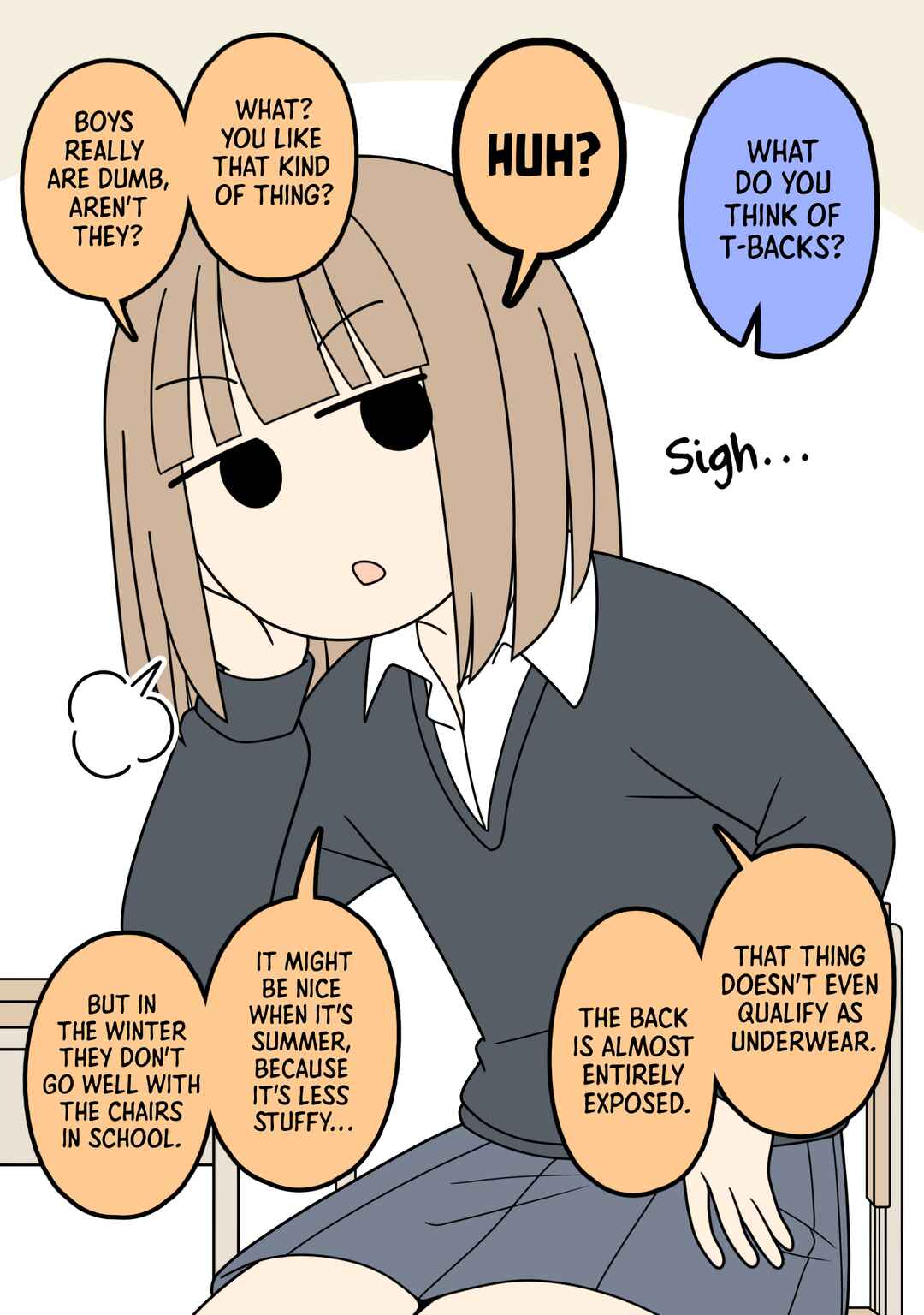Page 1 Chapter 2 A Girl Who Says Too Much