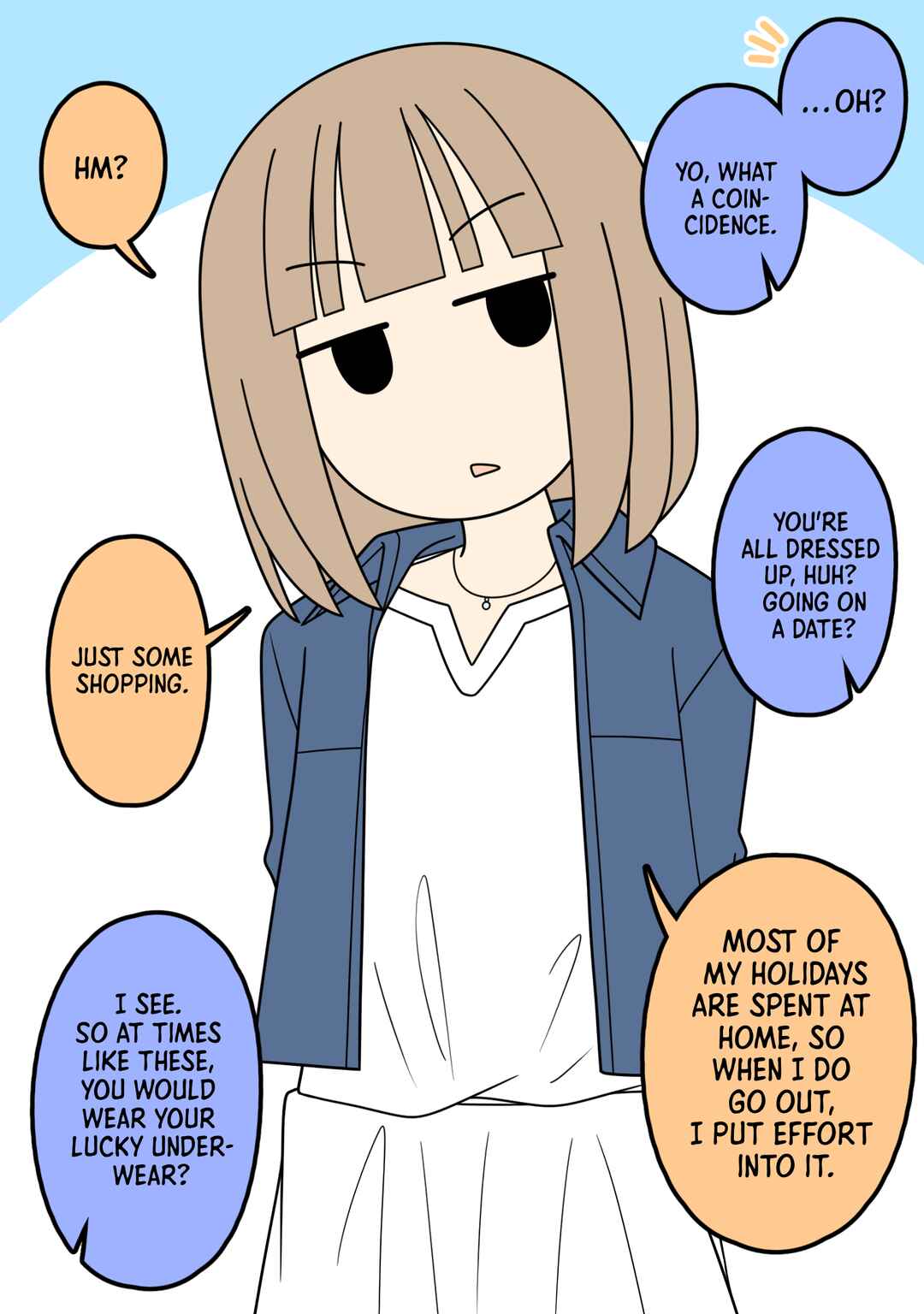 Page 1 Chapter 5 A Girl Who Says Too Much