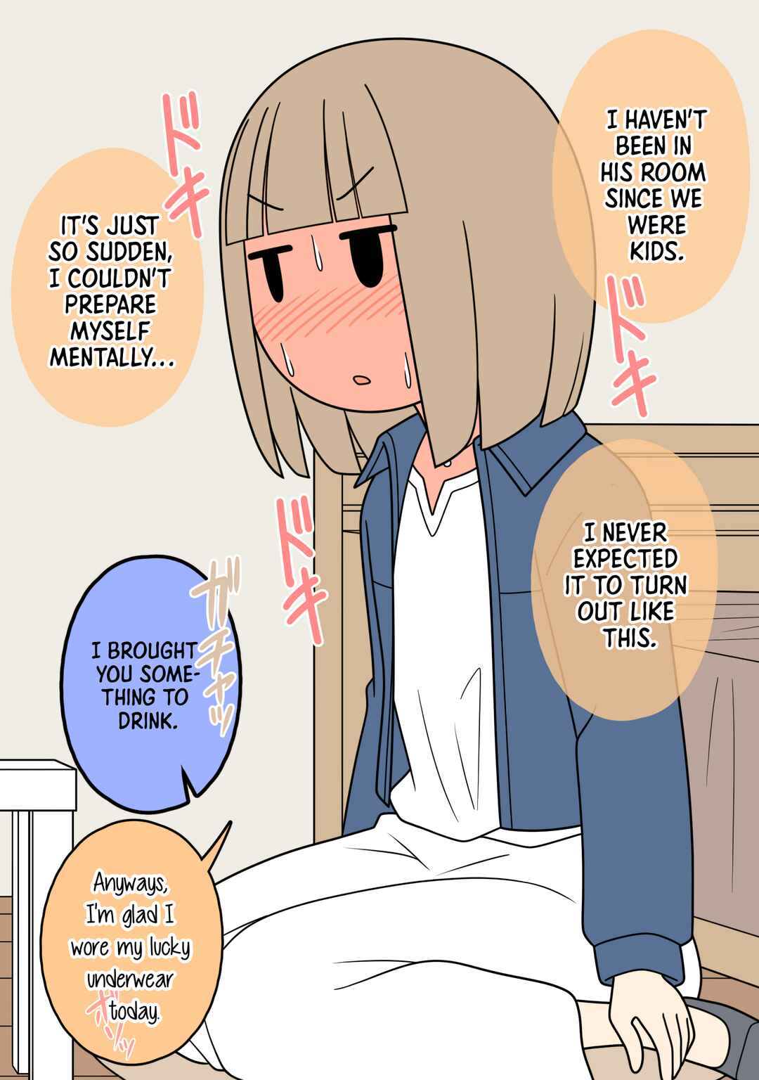 Page 1 Chapter 8 A Girl Who Says Too Much