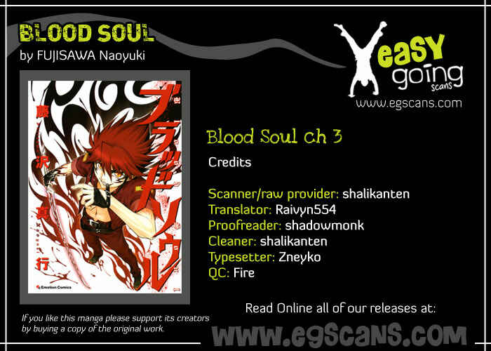 Page 1 Chapter 3 Blood Soul