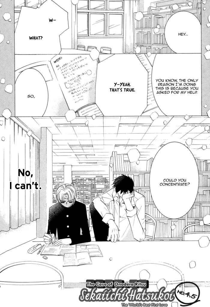 Page 3 Chapter 4.5 Sekaiichi Hatsukoi
