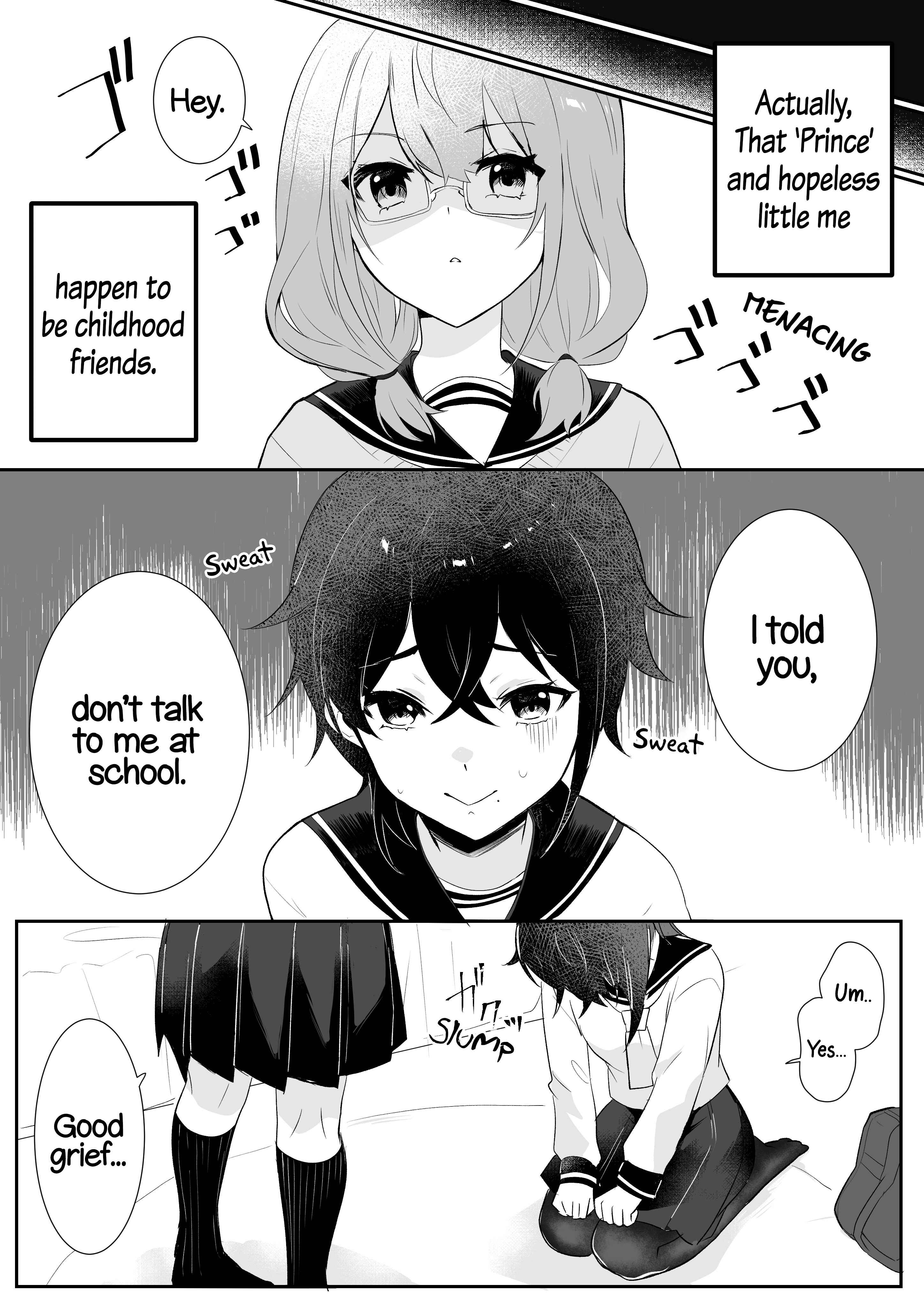 Page 3 Chapter Unknown_6c73 Joshikou no Ouji-sama to Osananajimi no Jimiko-chan