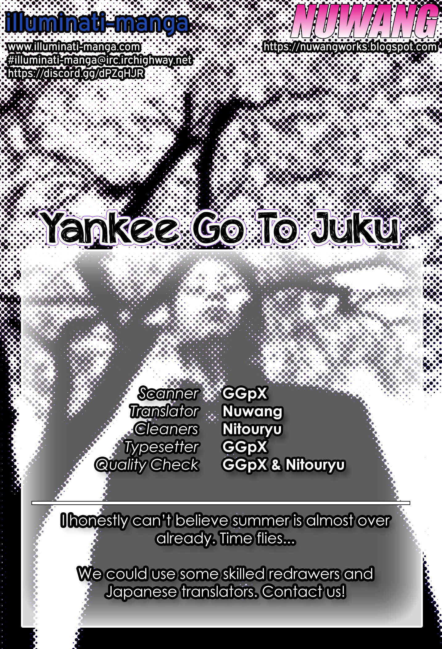 Page 1 Chapter 8 Yankee Juku e Iku