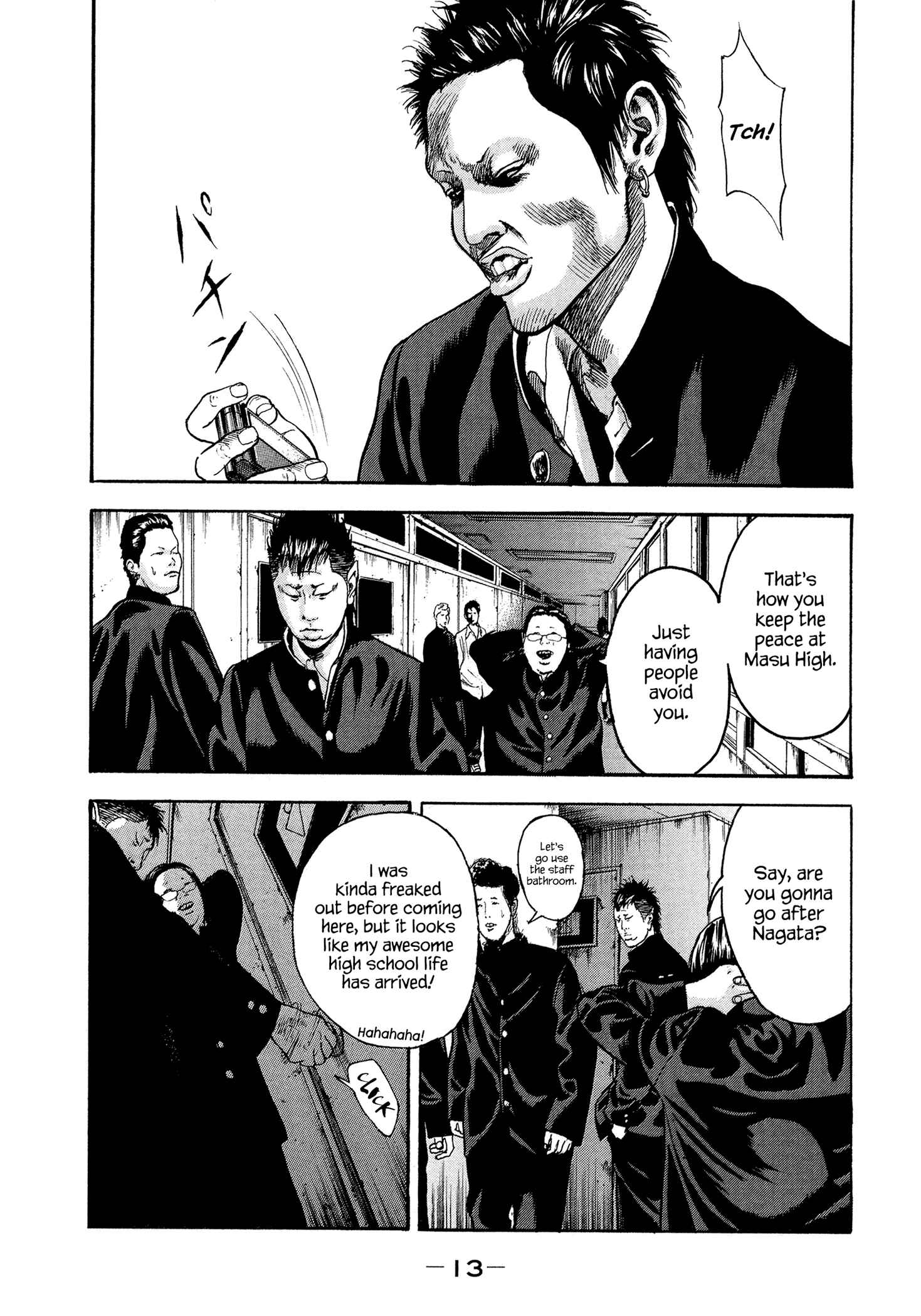 Page 16 Chapter 8 Yankee Juku e Iku