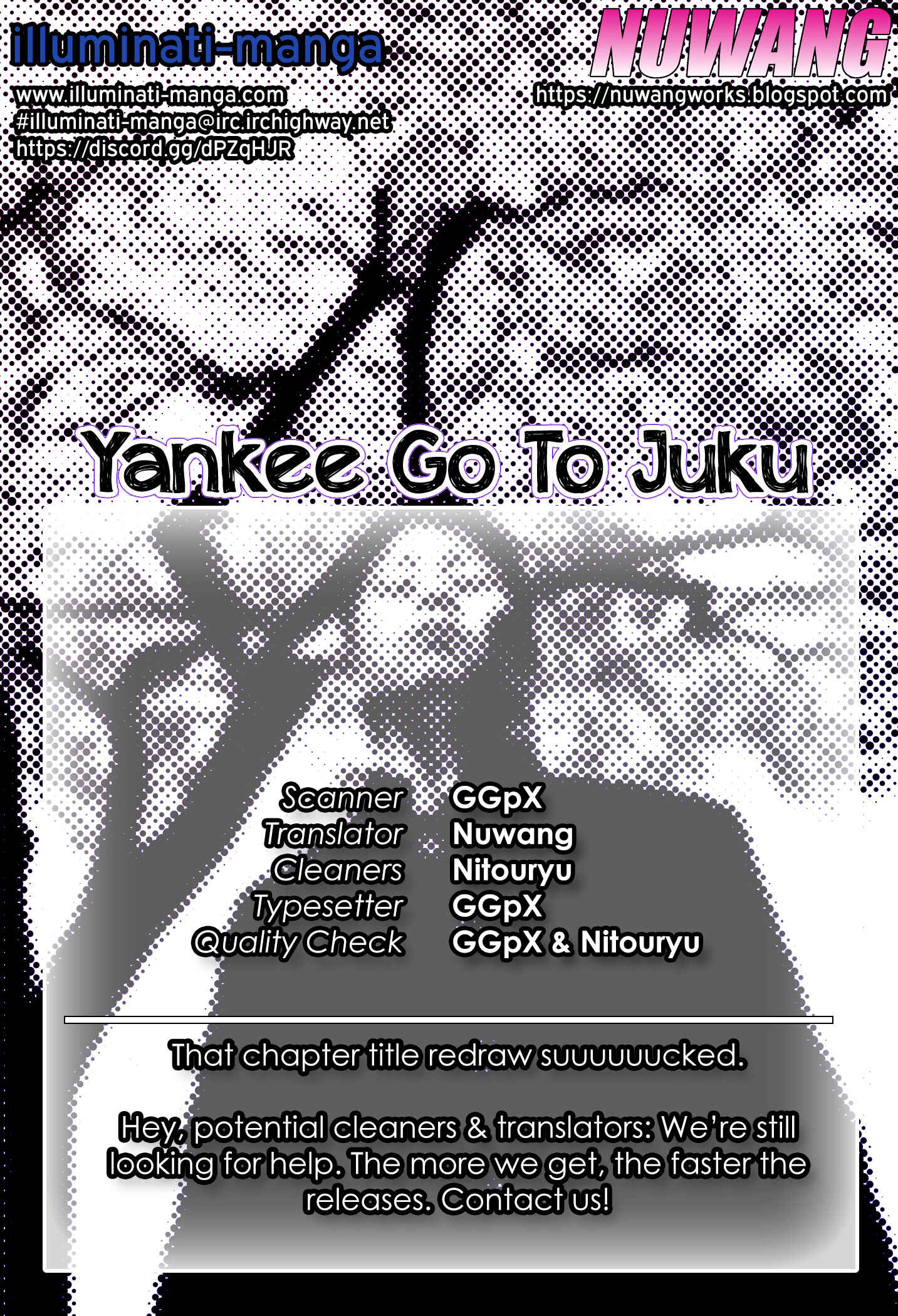 Page 1 Chapter 22 Yankee Juku e Iku