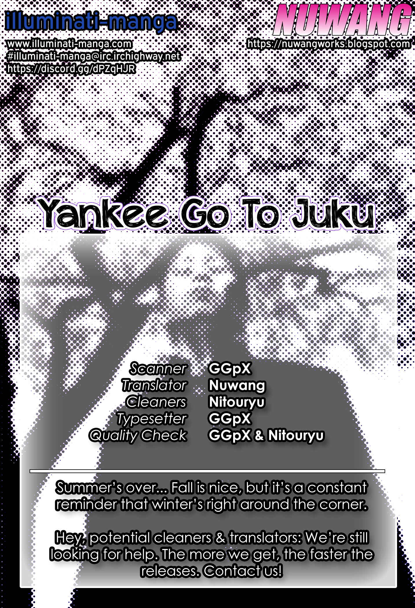 Page 1 Chapter 12 Yankee Juku e Iku