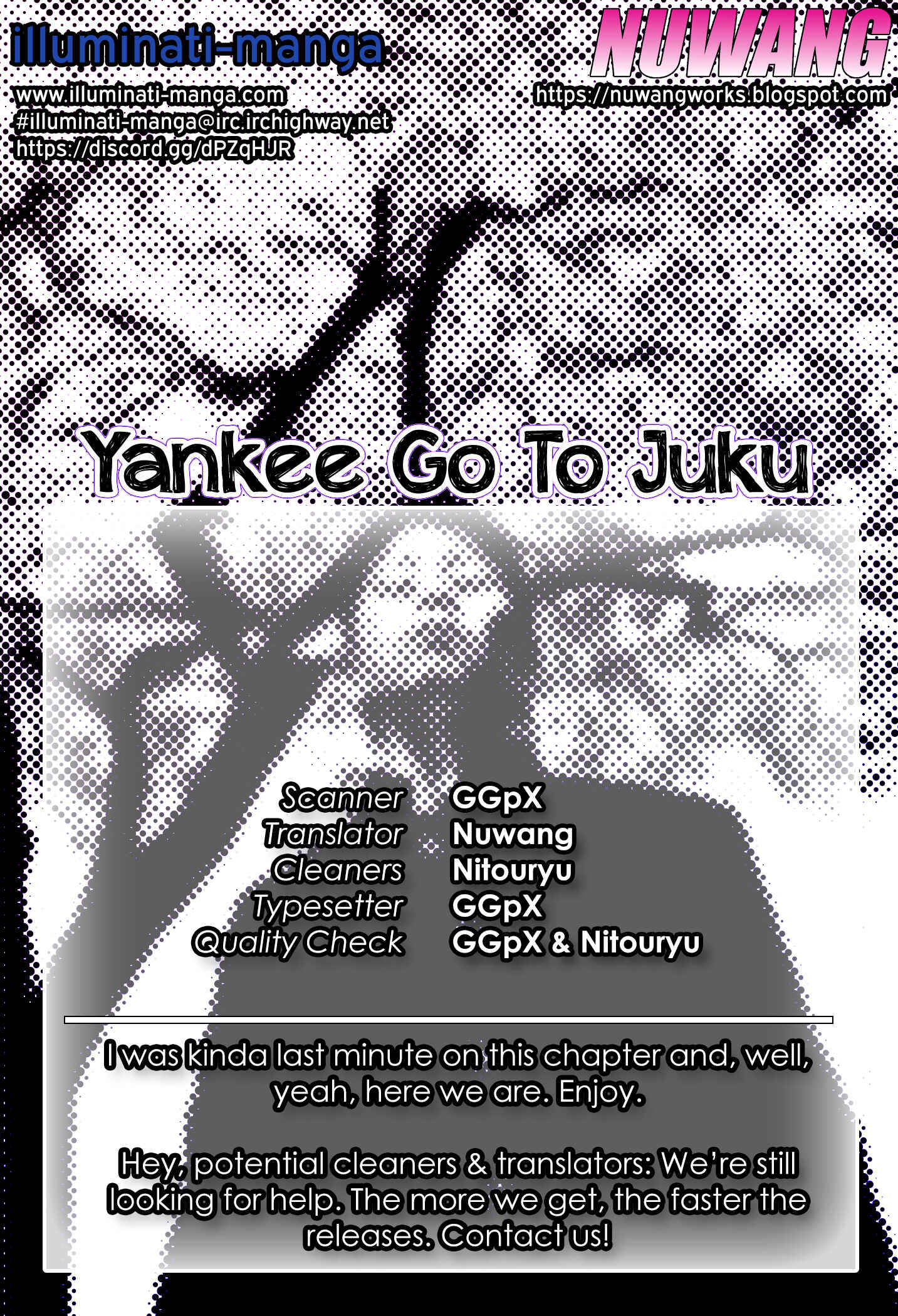 Page 1 Chapter 19 Yankee Juku e Iku