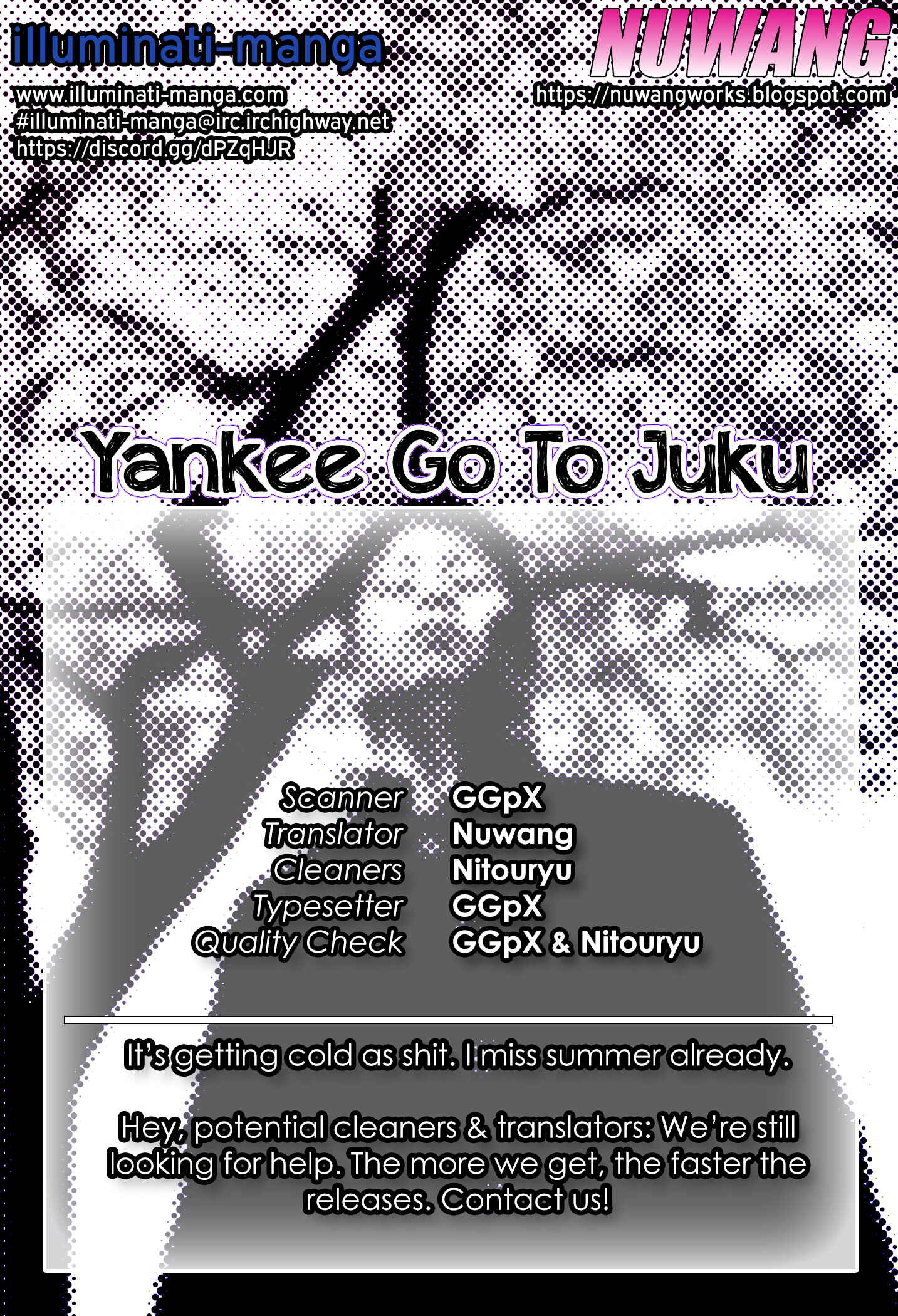 Page 1 Chapter 16 Yankee Juku e Iku