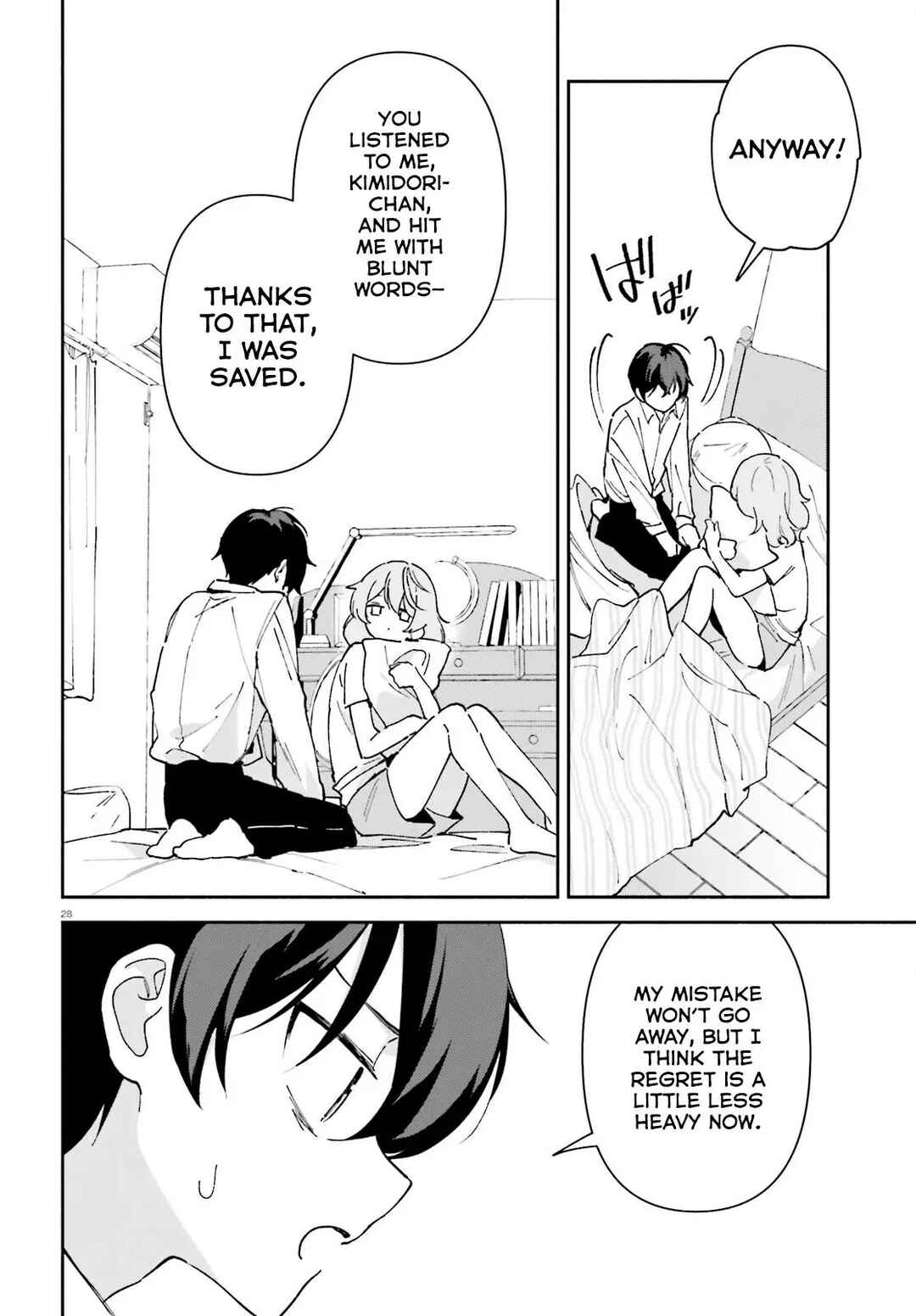Page 29 Chapter 3 Issho ni Netaindesu yo Ne, Senpai? to Amaku Sasayakarete Konya mo Nemurenai