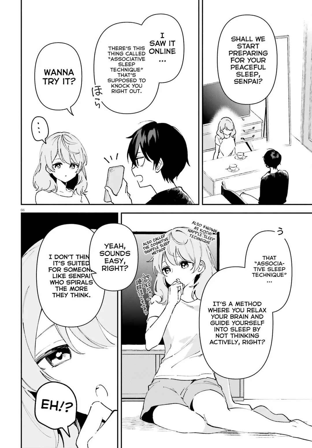 Page 7 Chapter 3 Issho ni Netaindesu yo Ne, Senpai? to Amaku Sasayakarete Konya mo Nemurenai