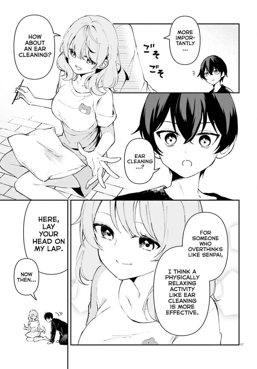 Page 8 Chapter 3 Issho ni Netaindesu yo Ne, Senpai? to Amaku Sasayakarete Konya mo Nemurenai