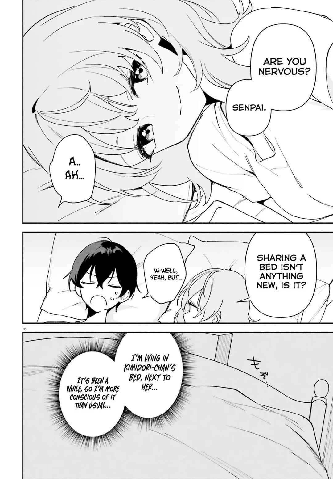 Page 11 Chapter 11 Issho ni Netaindesu yo Ne, Senpai? to Amaku Sasayakarete Konya mo Nemurenai