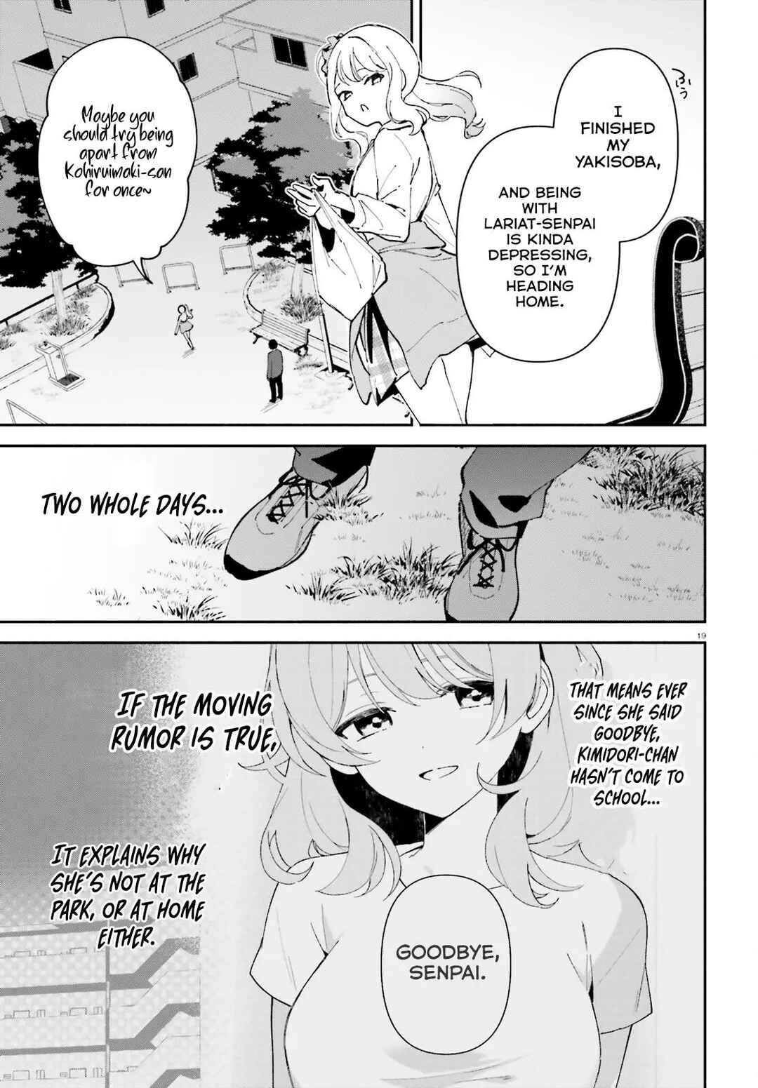 Page 20 Chapter 10 Issho ni Netaindesu yo Ne, Senpai? to Amaku Sasayakarete Konya mo Nemurenai