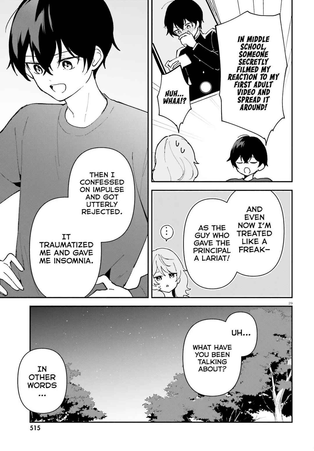 Page 30 Chapter 10 Issho ni Netaindesu yo Ne, Senpai? to Amaku Sasayakarete Konya mo Nemurenai