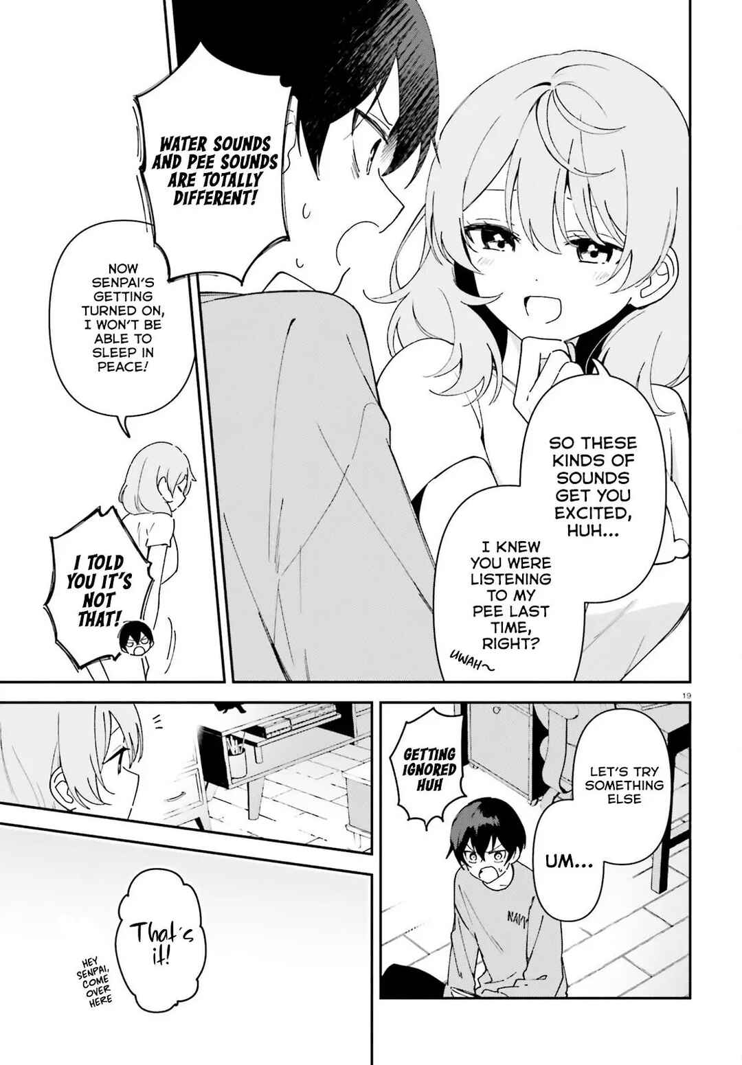 Page 20 Chapter 7 Issho ni Netaindesu yo Ne, Senpai? to Amaku Sasayakarete Konya mo Nemurenai