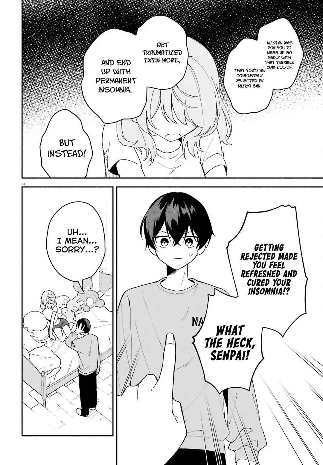 Page 25 Chapter 8 Issho ni Netaindesu yo Ne, Senpai? to Amaku Sasayakarete Konya mo Nemurenai