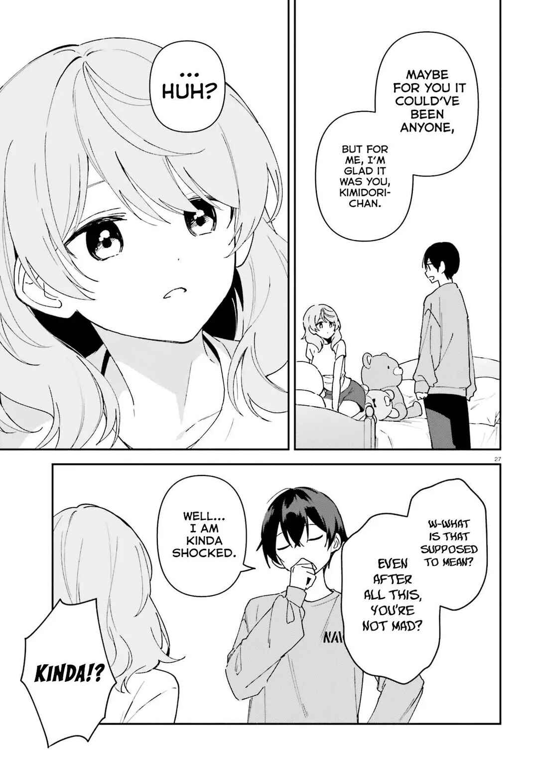 Page 28 Chapter 8 Issho ni Netaindesu yo Ne, Senpai? to Amaku Sasayakarete Konya mo Nemurenai