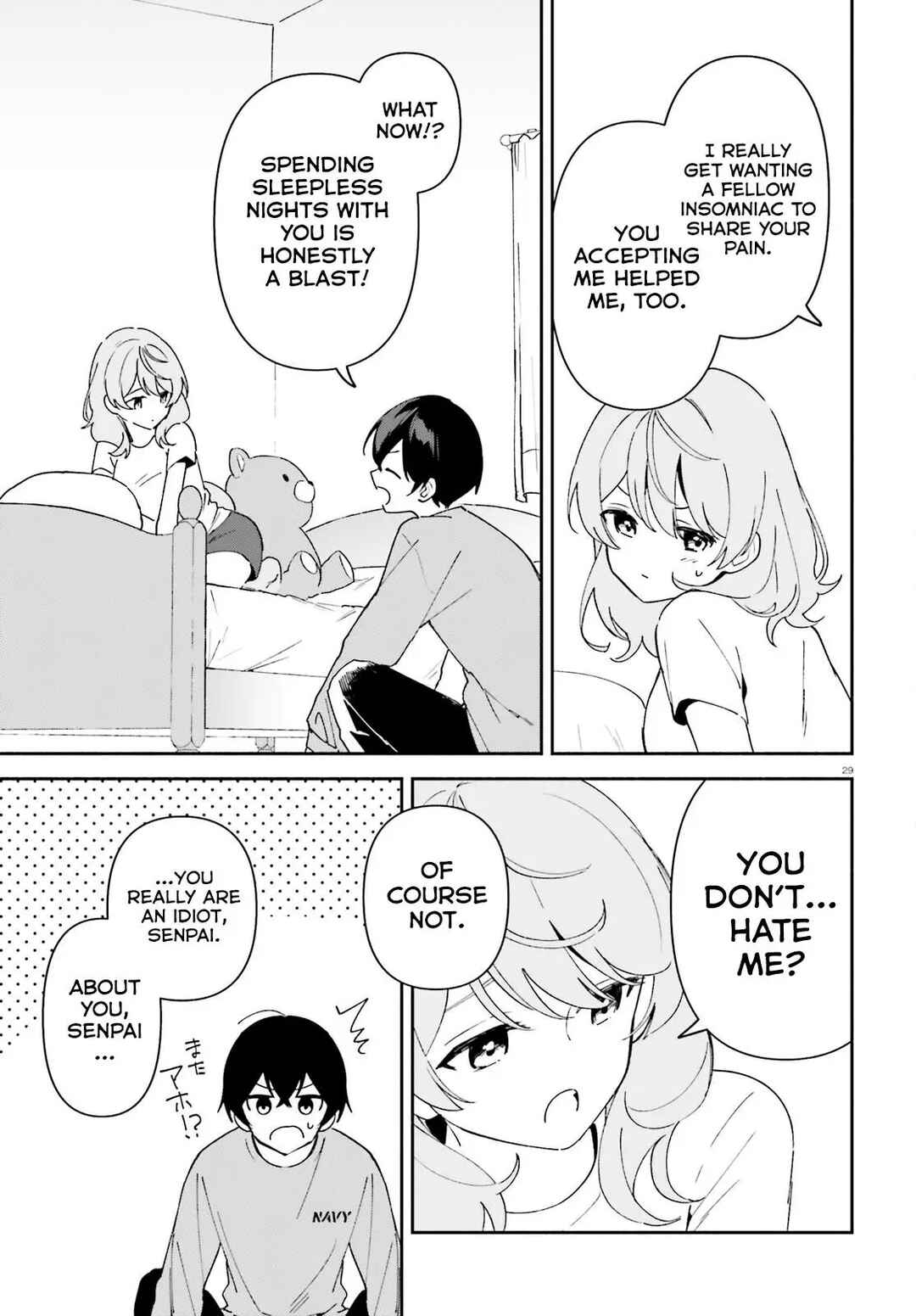 Page 30 Chapter 8 Issho ni Netaindesu yo Ne, Senpai? to Amaku Sasayakarete Konya mo Nemurenai